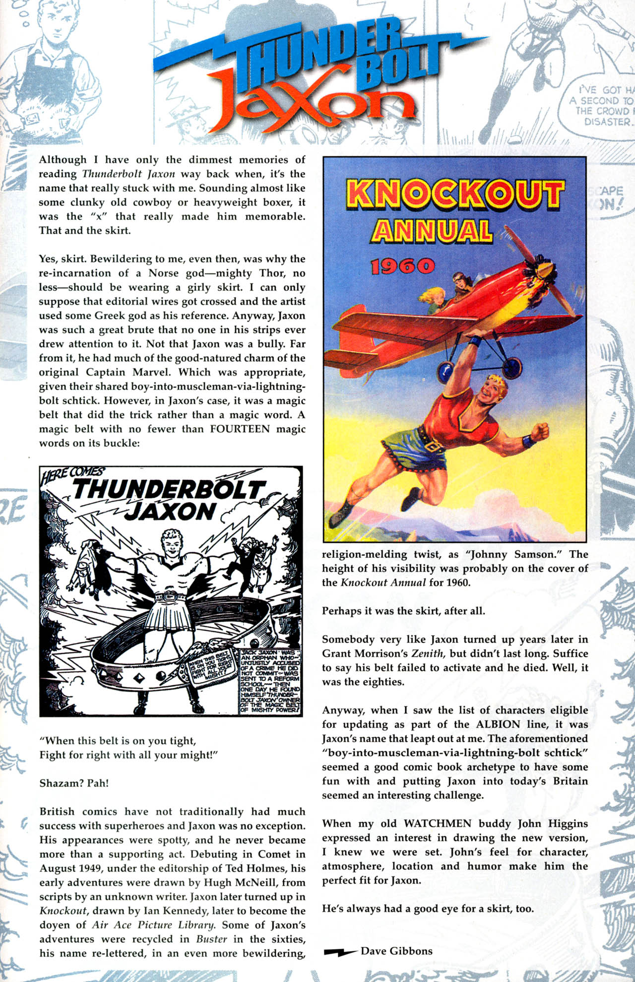 Read online Thunderbolt Jaxon comic -  Issue #1 - 23