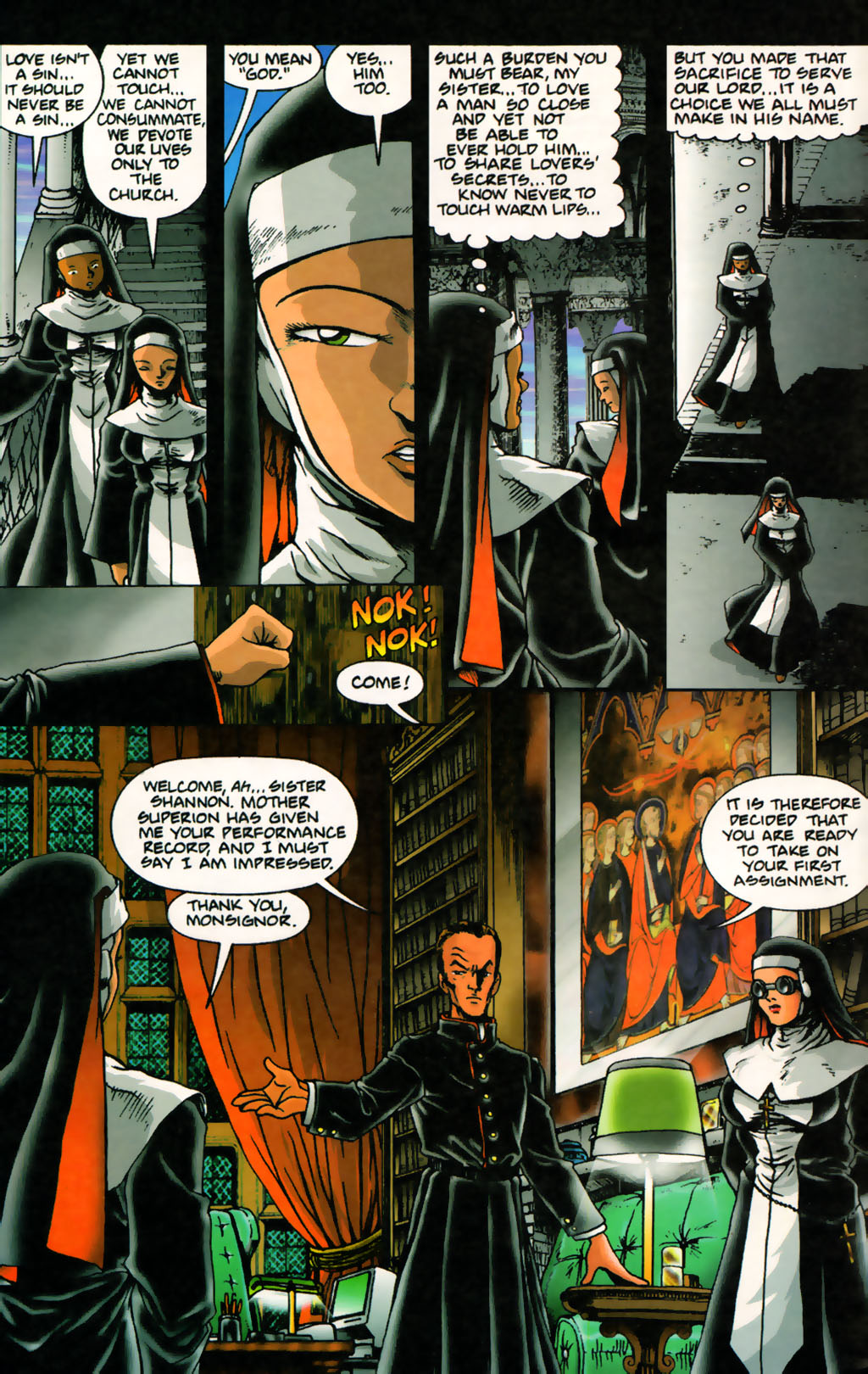 Read online Warrior Nun Areala (1994) comic -  Issue #1 - 13