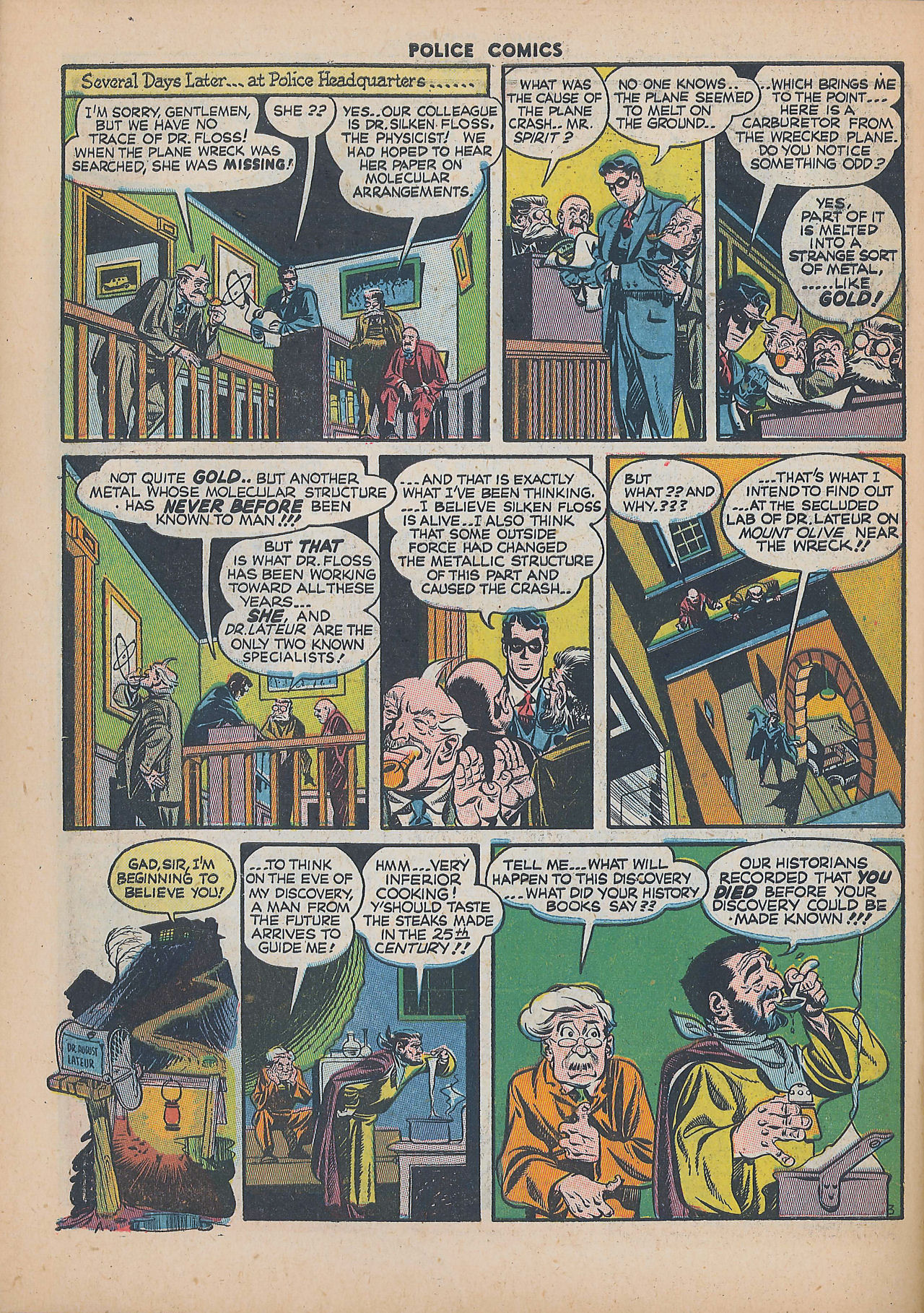 Read online Police Comics comic -  Issue #102 - 46