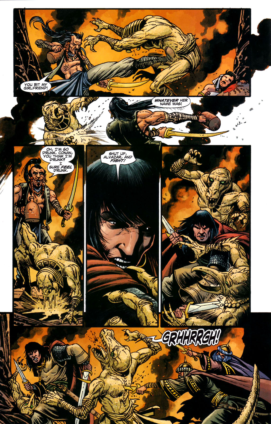 Read online Conan and the Songs of the Dead comic -  Issue #3 - 4