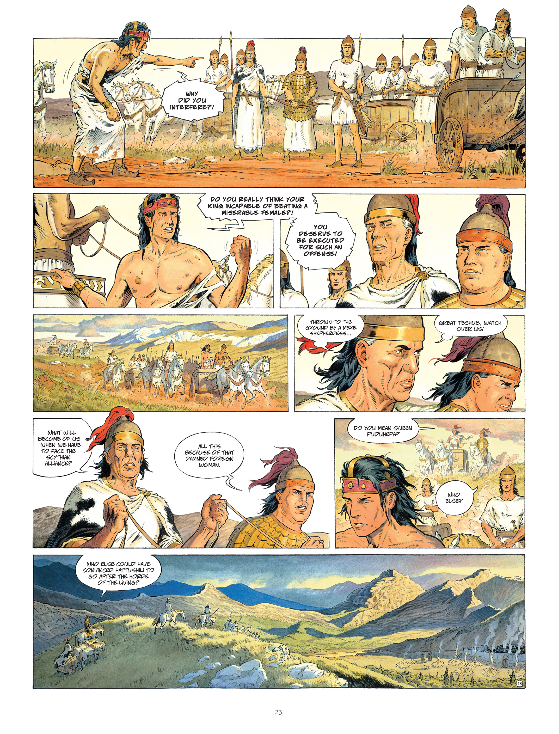 Read online Conquests comic -  Issue #1 - 22