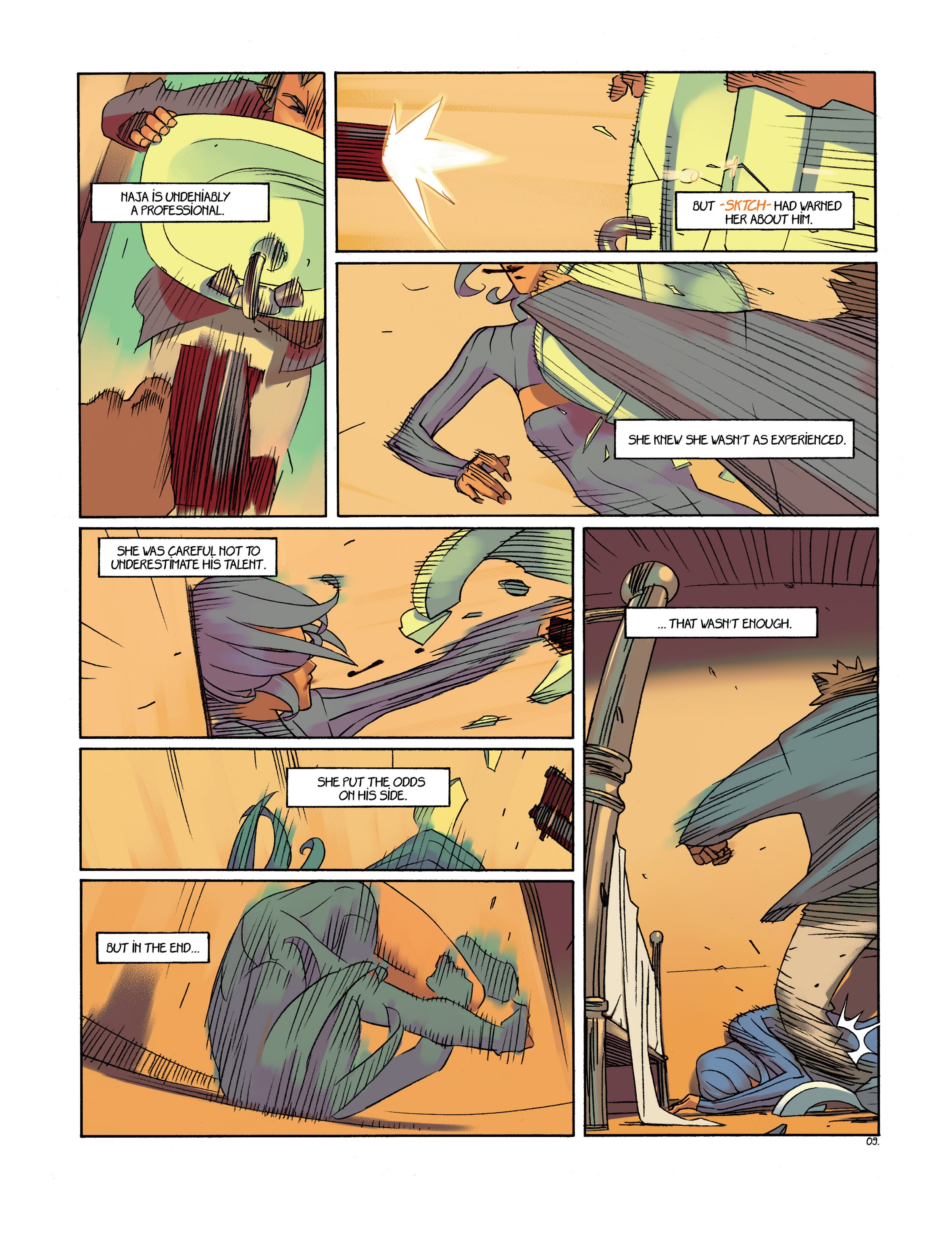 Read online Naja comic -  Issue #5 - 11