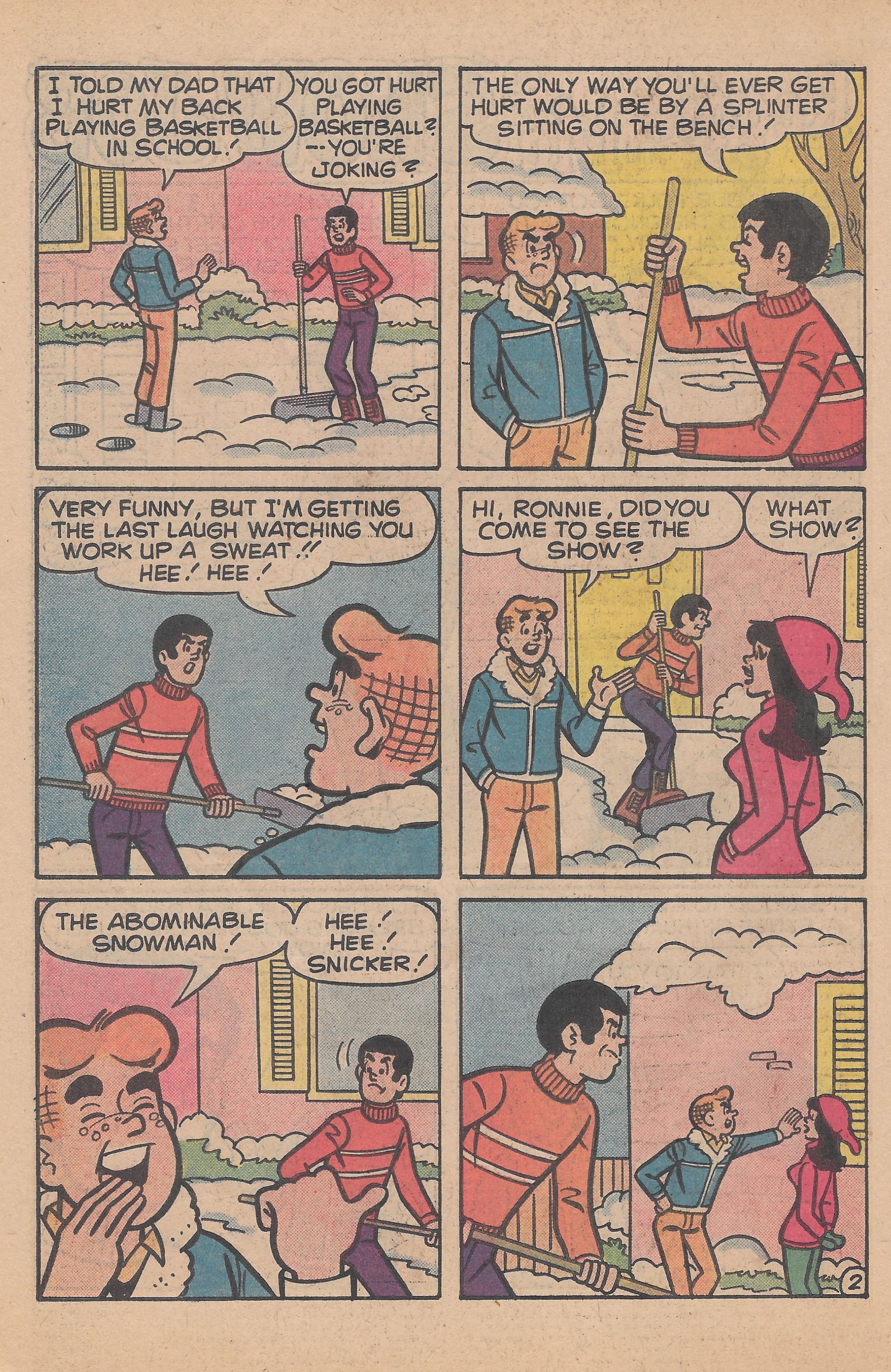 Read online Reggie and Me (1966) comic -  Issue #105 - 30