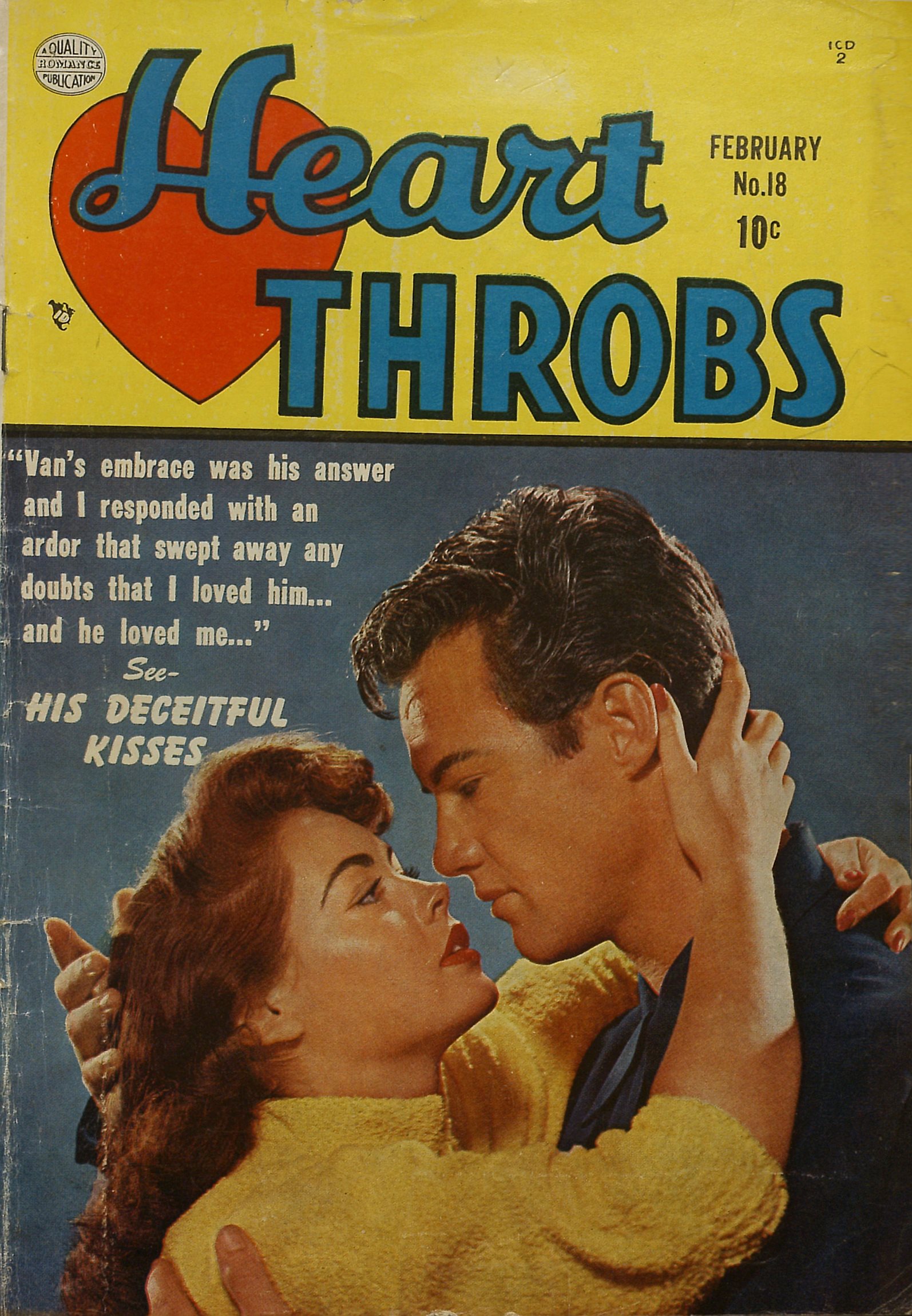 Read online Heart Throbs comic -  Issue #18 - 1