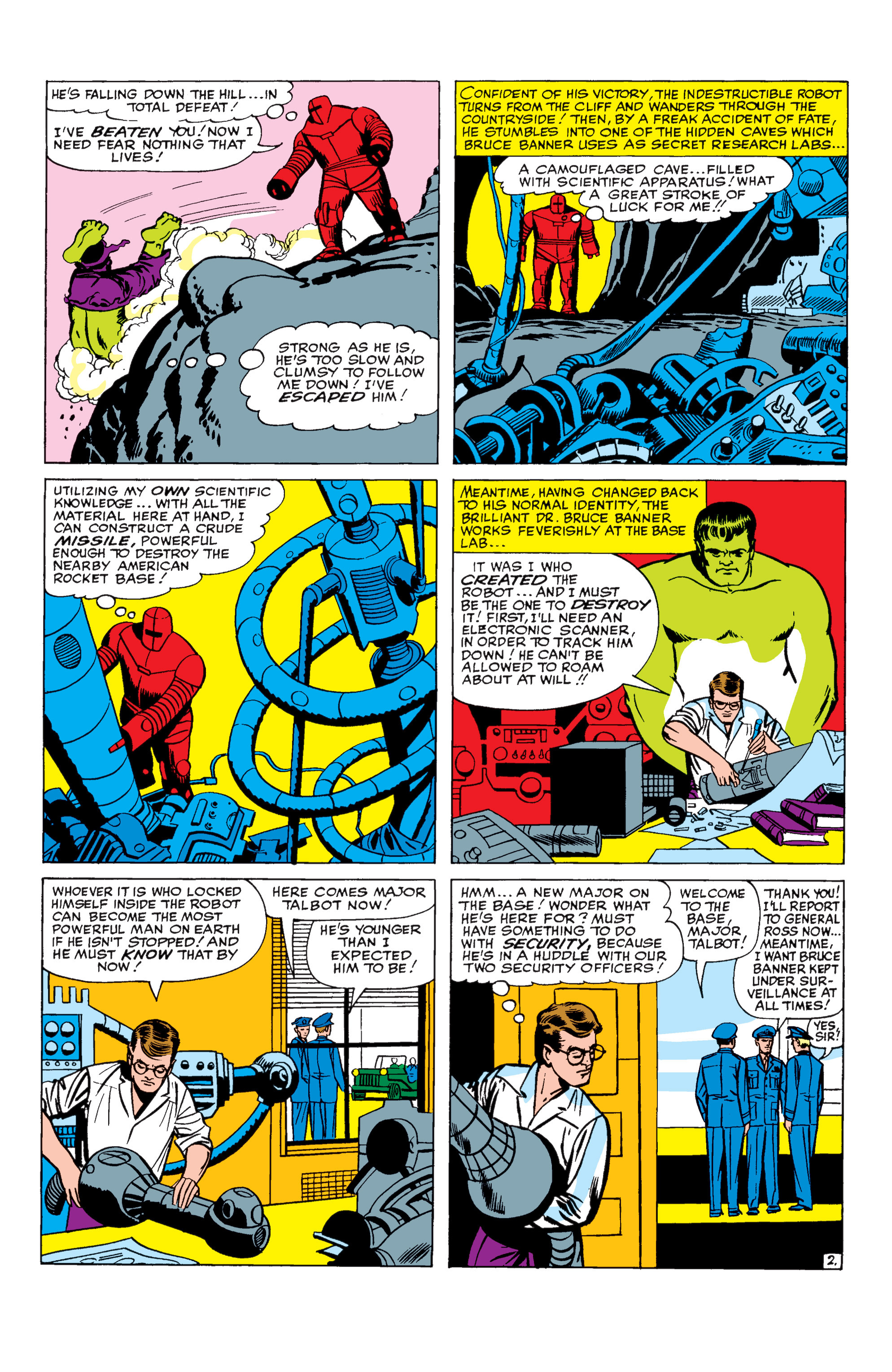 Read online Marvel Masterworks: The Incredible Hulk comic -  Issue # TPB 2 (Part 1) - 36