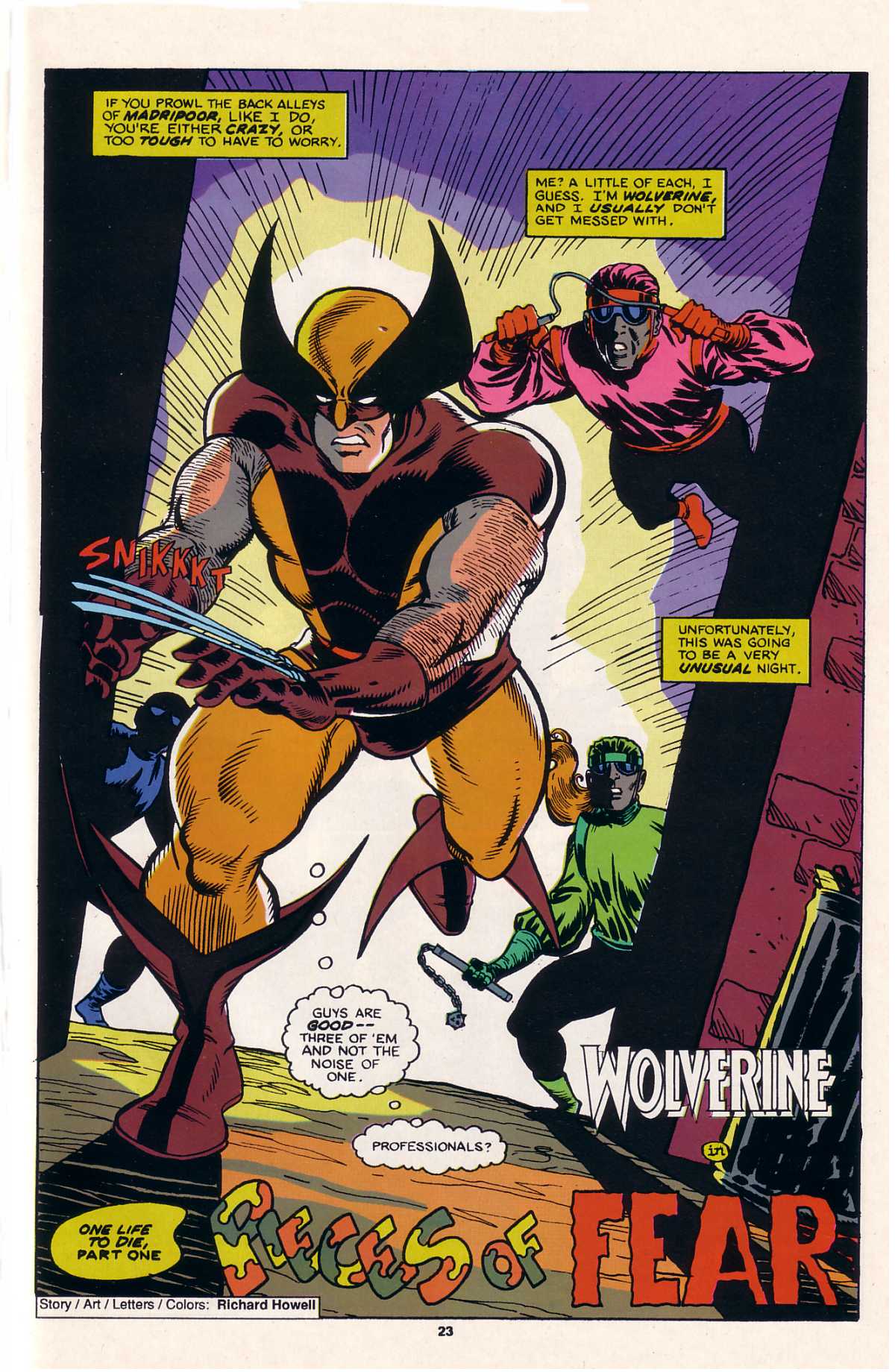 Read online Marvel Fanfare (1982) comic -  Issue #54 - 25