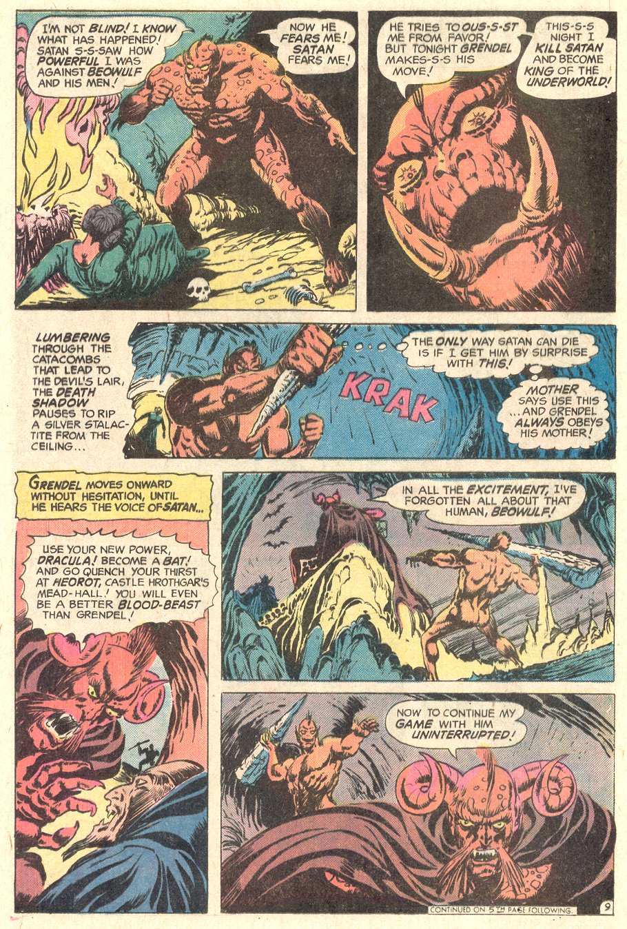 Read online Beowulf (1975) comic -  Issue #6 - 12