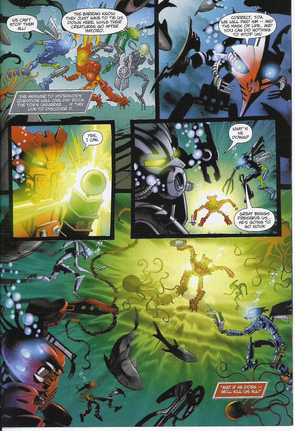 Read online Bionicle: Ignition comic -  Issue #11 - 6