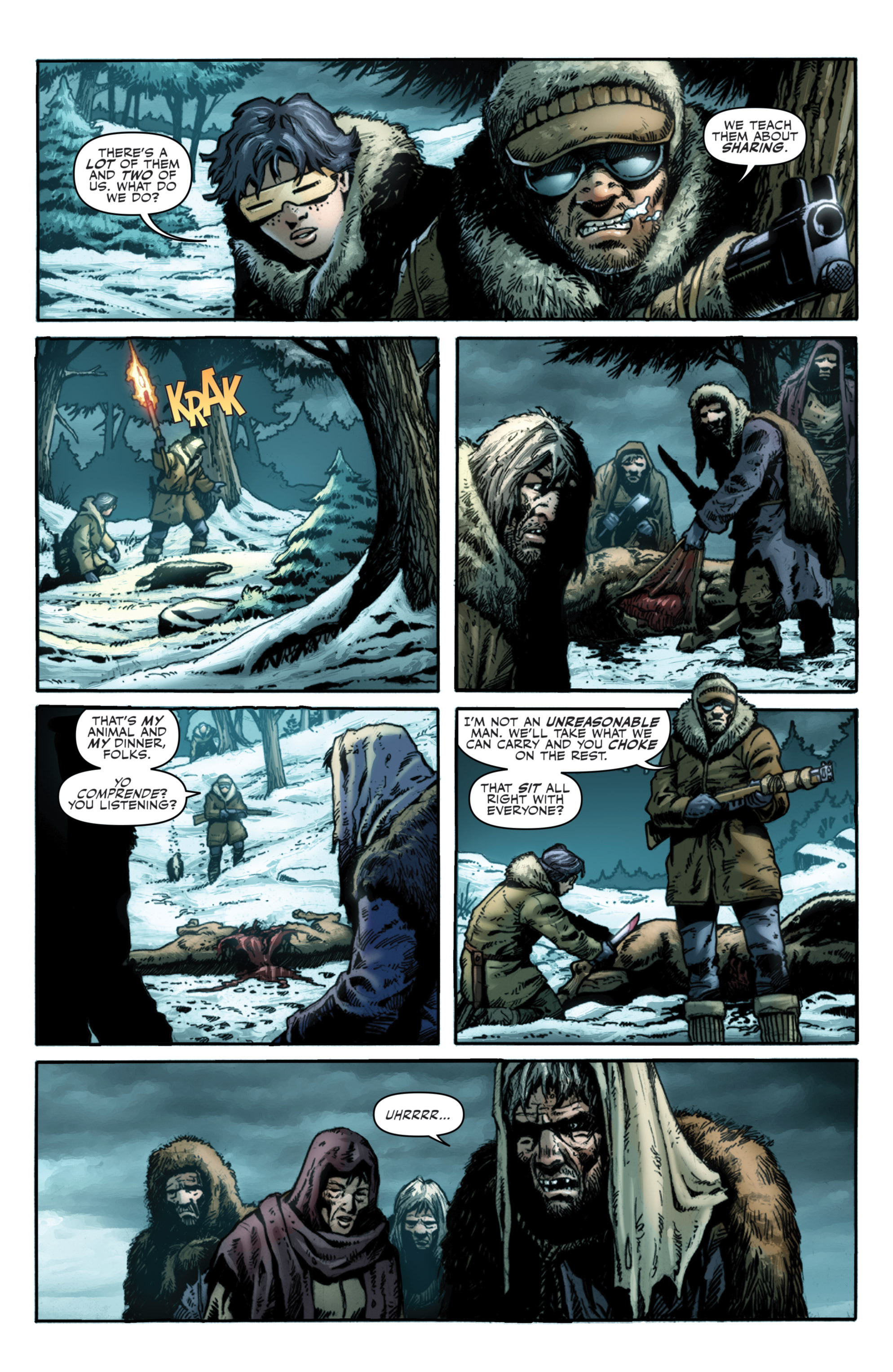 Read online Winterworld: Frozen Fleet comic -  Issue #1 - 6