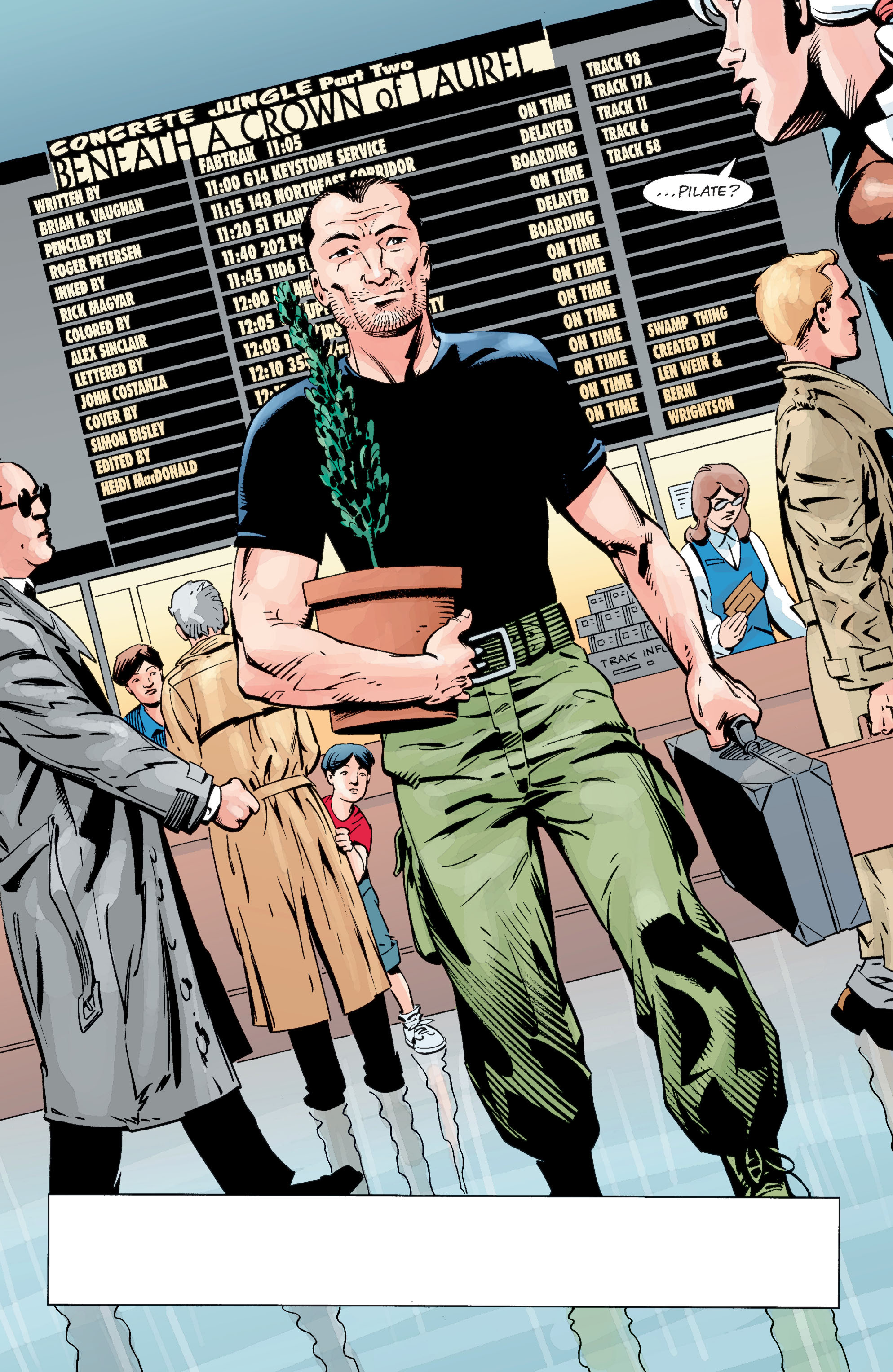 Read online Swamp Thing (2000) comic -  Issue # TPB 1 - 194