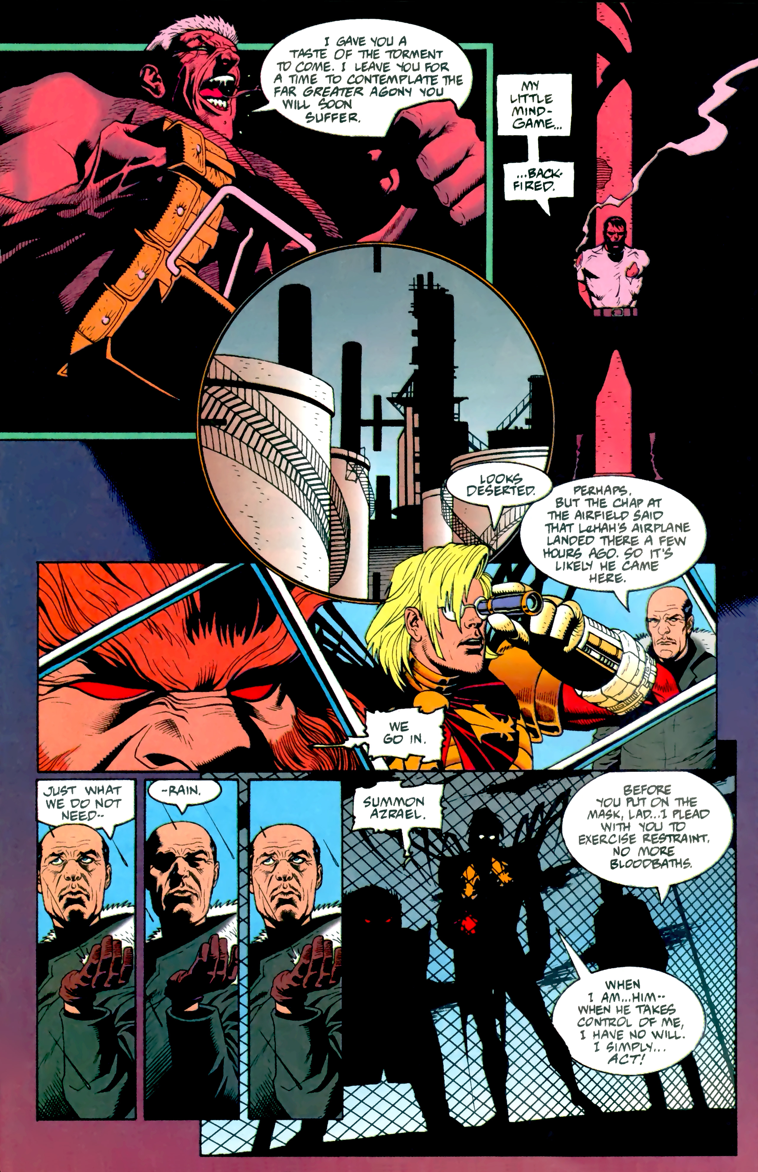 Read online Batman: Sword of Azrael comic -  Issue #4 - 14