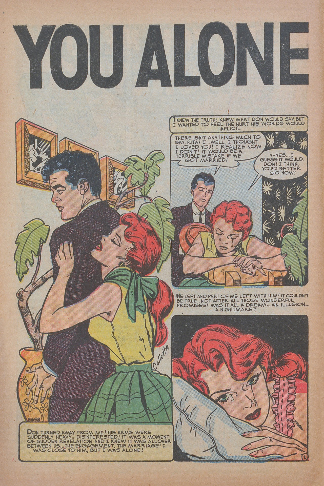 Read online Love Romances comic -  Issue #42 - 10