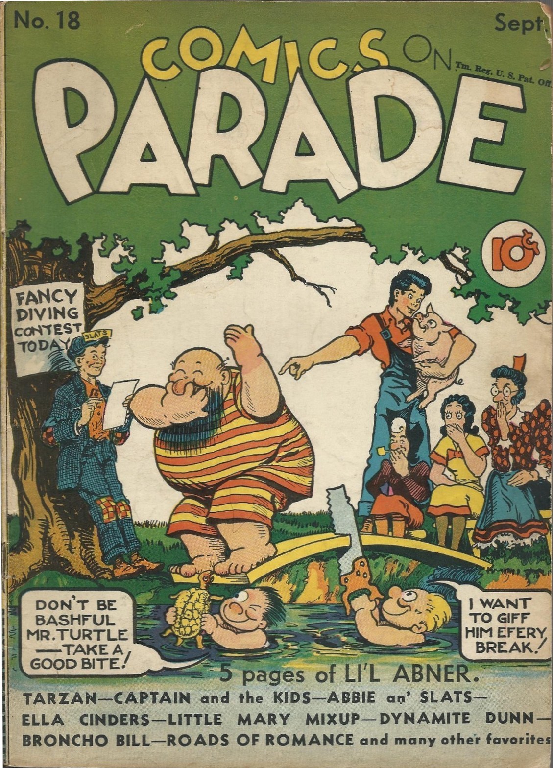 Read online Comics on Parade comic -  Issue #18 - 1