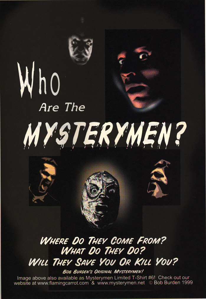 Read online Bob Burden's Original Mysterymen Comics comic -  Issue #1 - 31