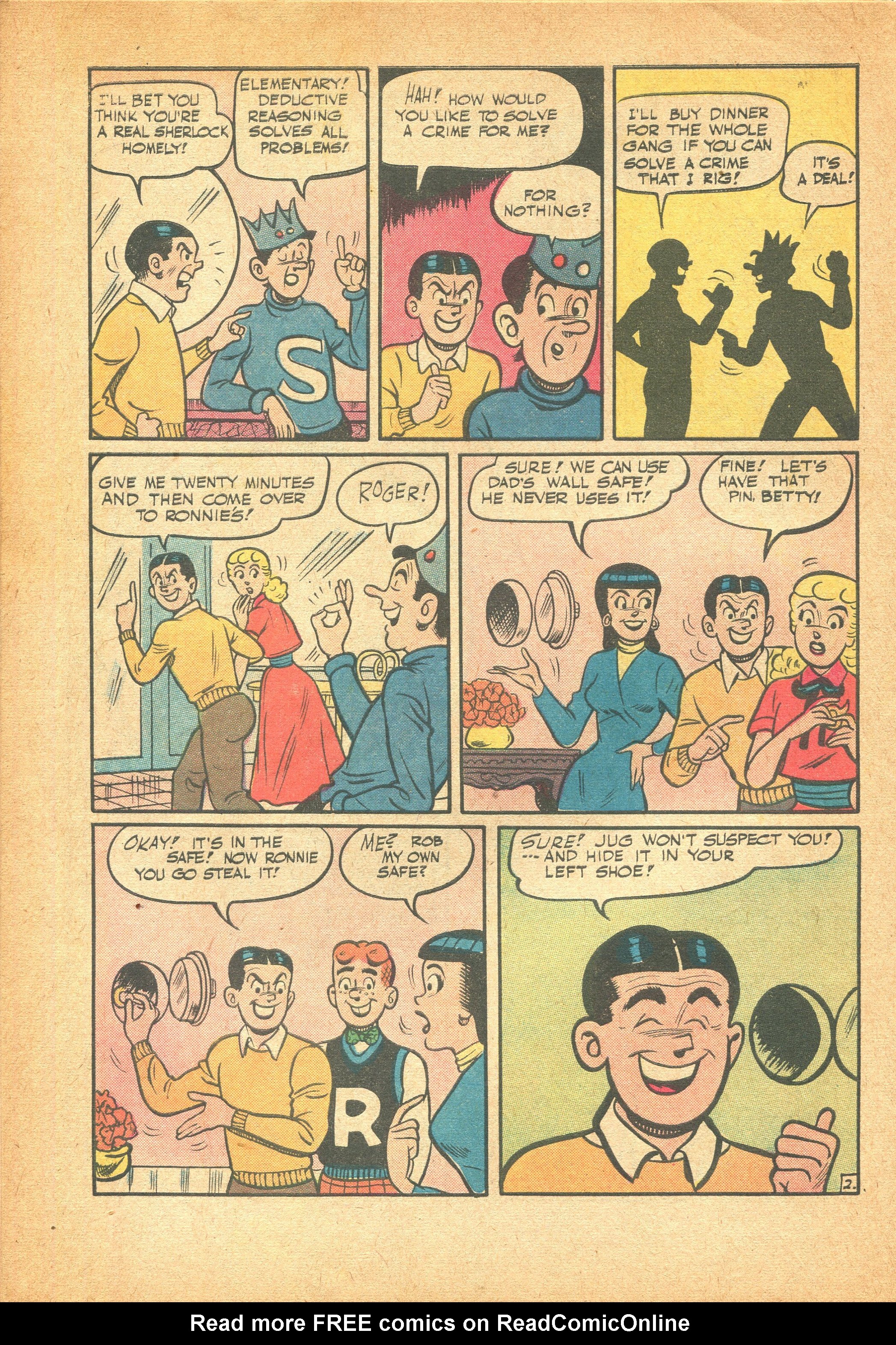 Read online Archie's Pal Jughead comic -  Issue #46 - 30