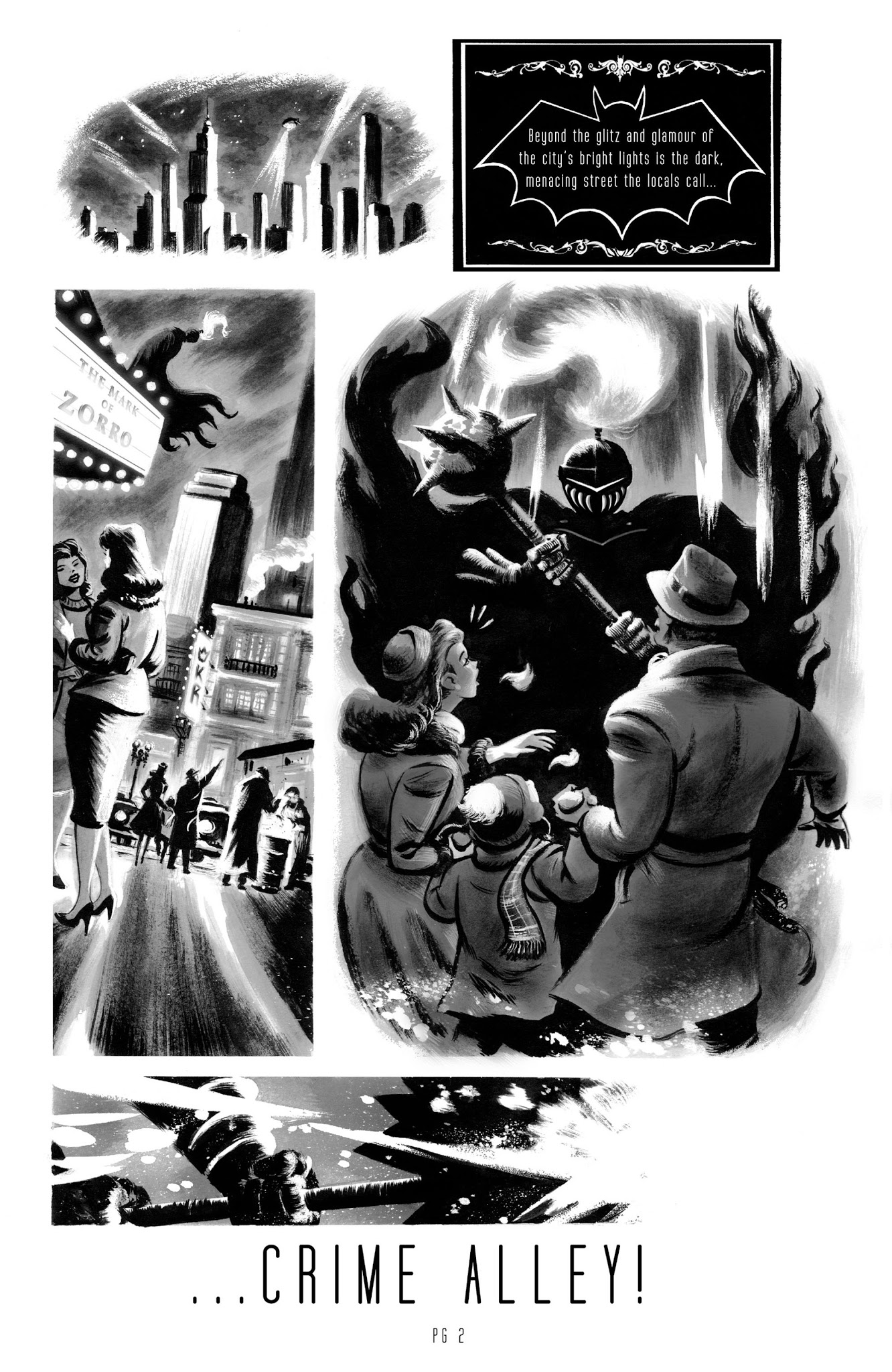 Read online Batman Black and White (2013) comic -  Issue #2 - 41