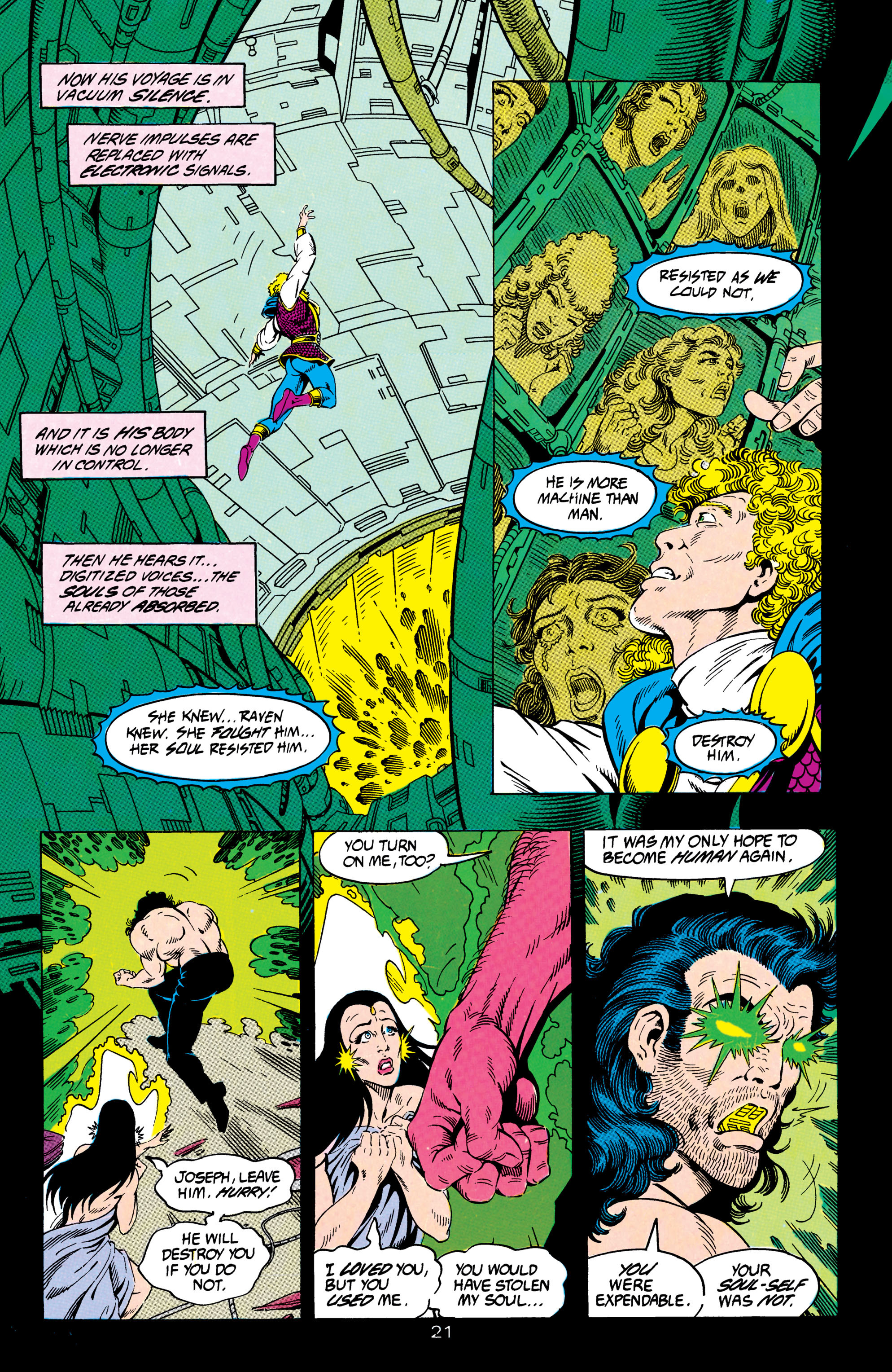 Read online The New Titans (1988) comic -  Issue #67 - 22