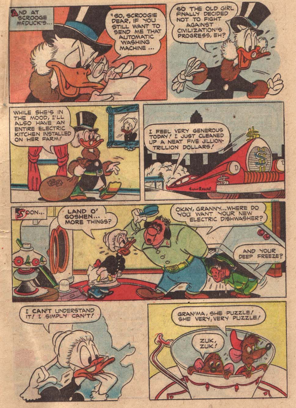 Read online Walt Disney's Comics and Stories comic -  Issue #127 - 25