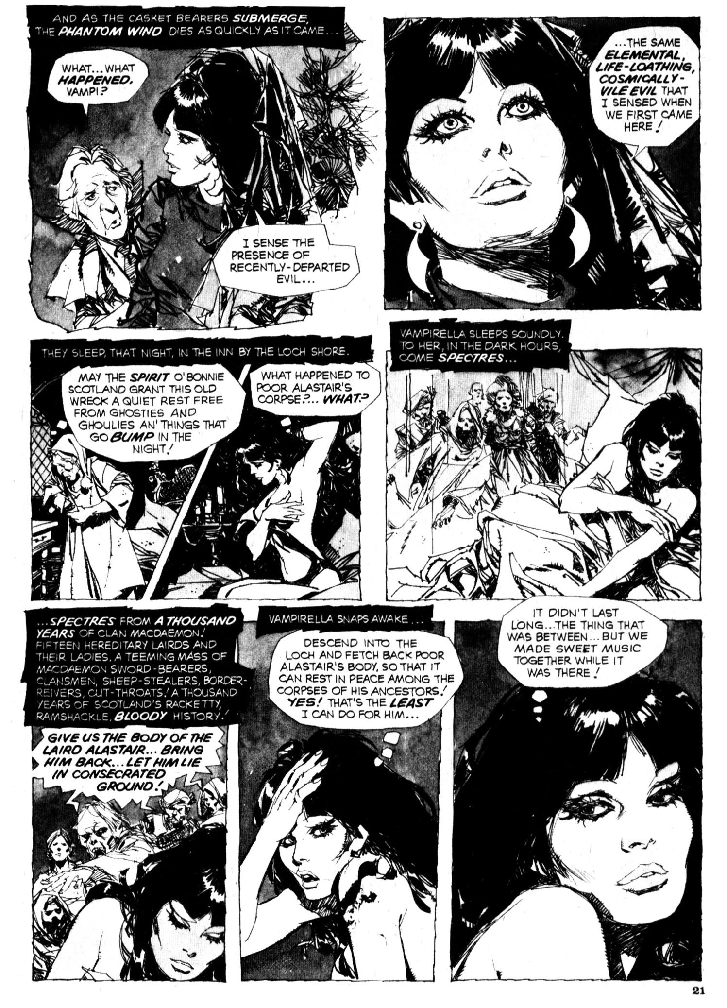 Read online Vampirella (1969) comic -  Issue #111 - 21