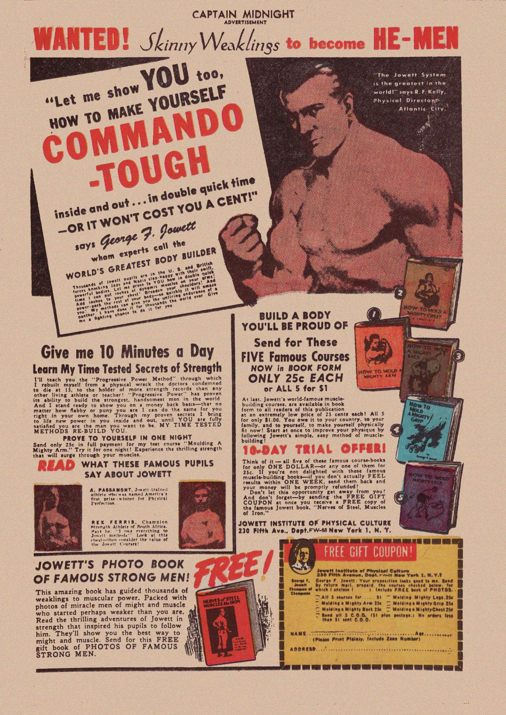 Read online Captain Midnight (1942) comic -  Issue #43 - 15