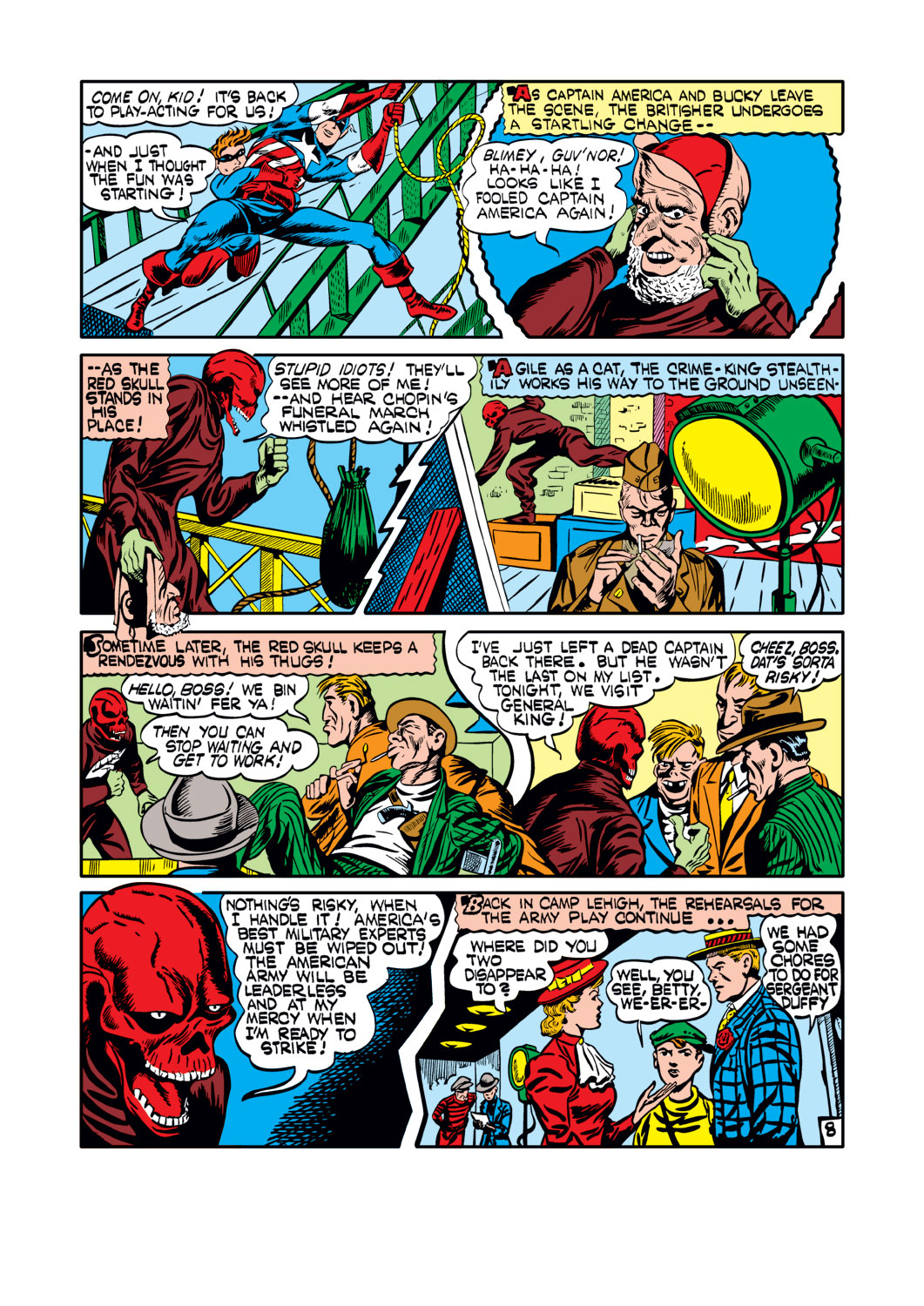Captain America Comics 7 Page 10