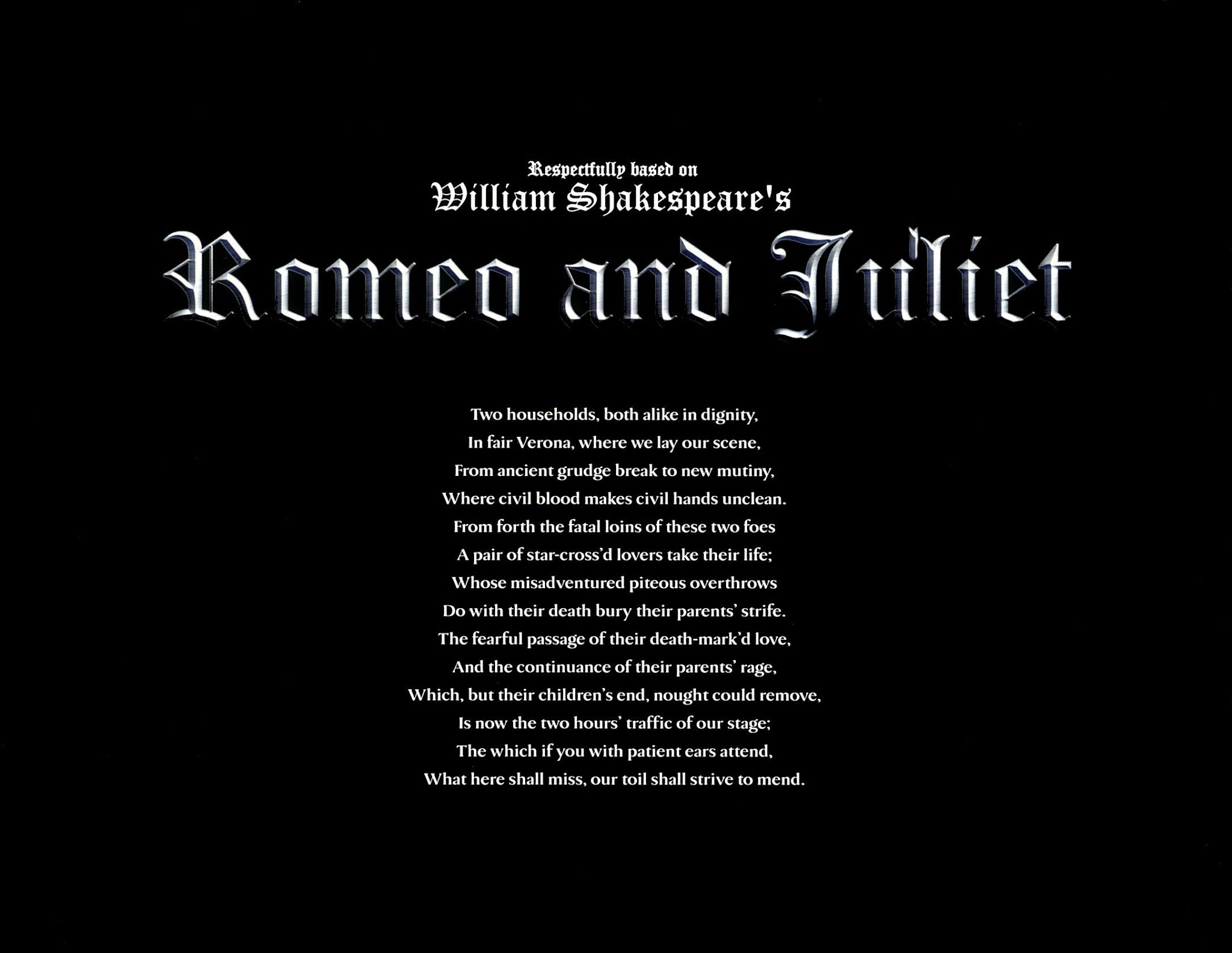 Read online Romeo And Juliet:  The War comic -  Issue # TPB - 3