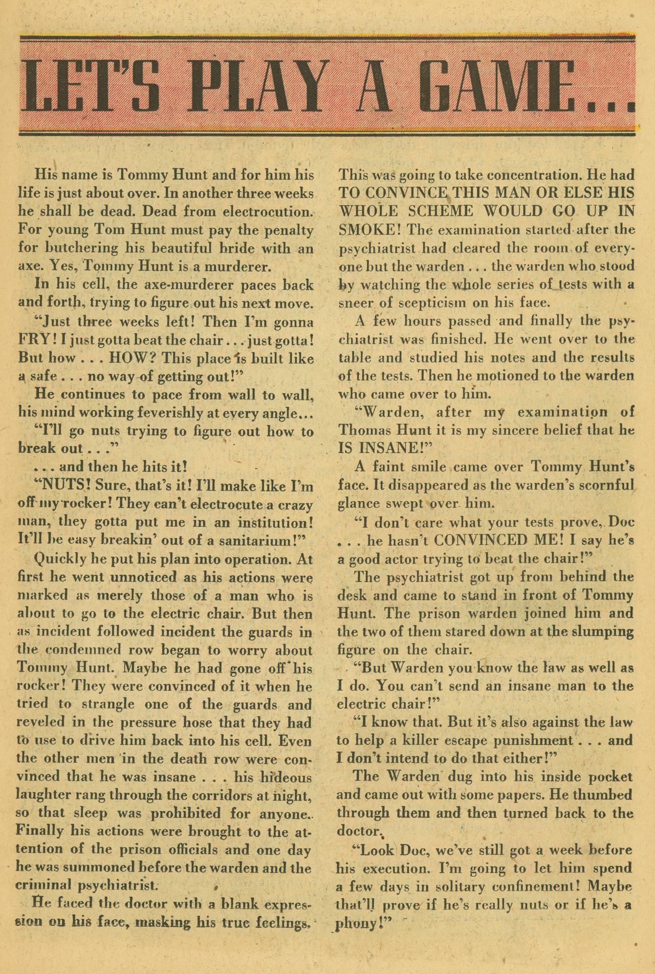 Read online Weird Mysteries (1952) comic -  Issue #5 - 19