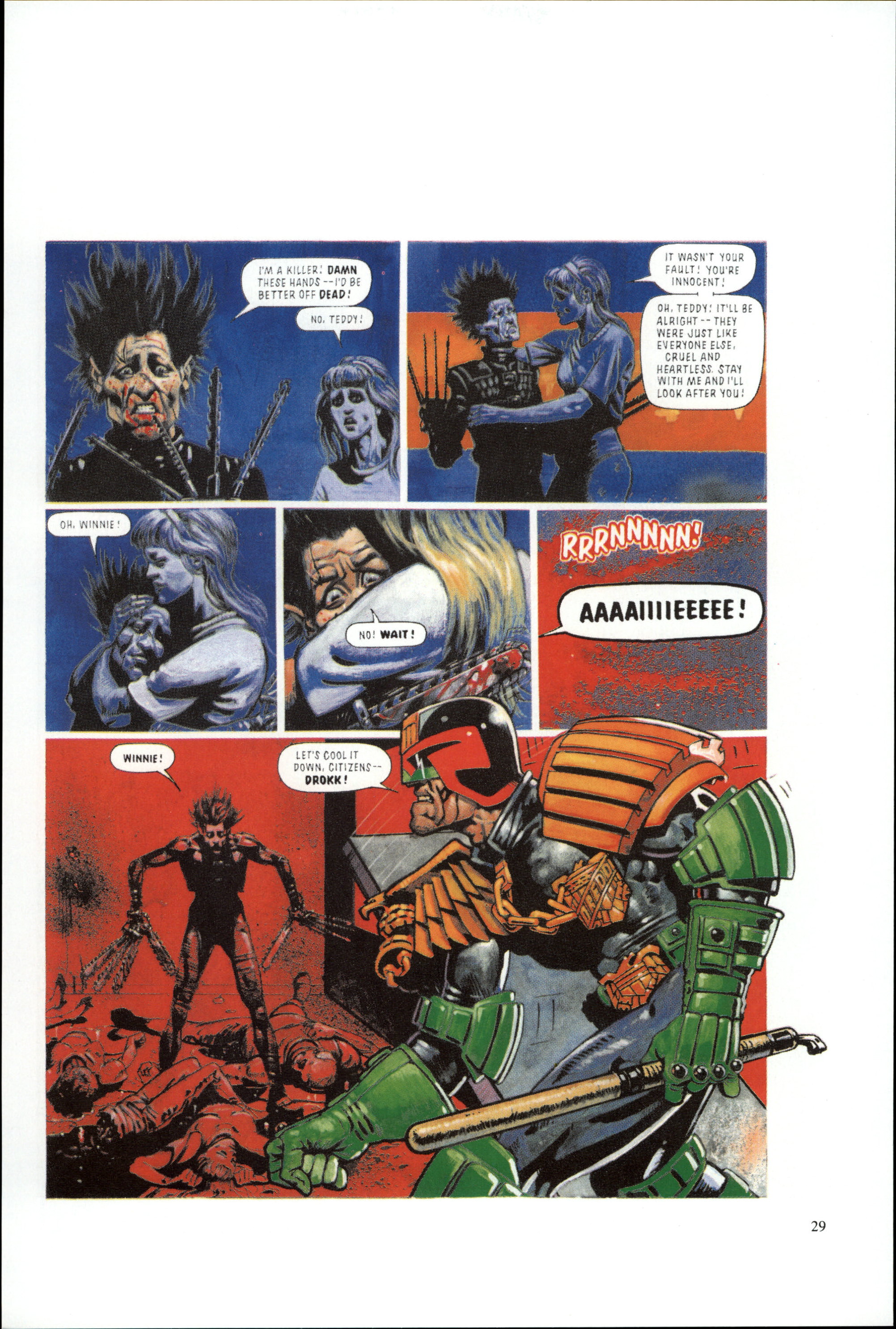 Read online Dredd Rules! comic -  Issue #15 - 31