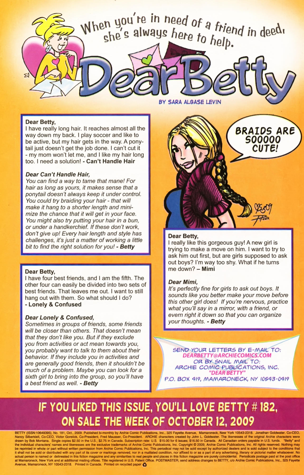 Read online Betty comic -  Issue #181 - 34