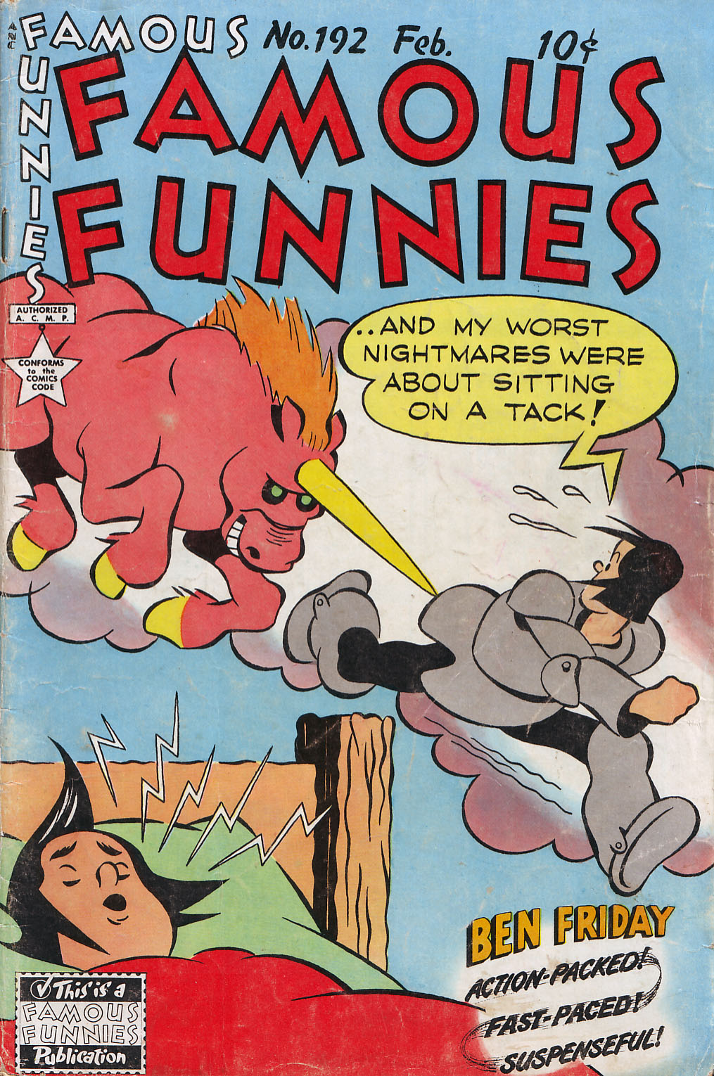 Read online Famous Funnies comic -  Issue #192 - 1
