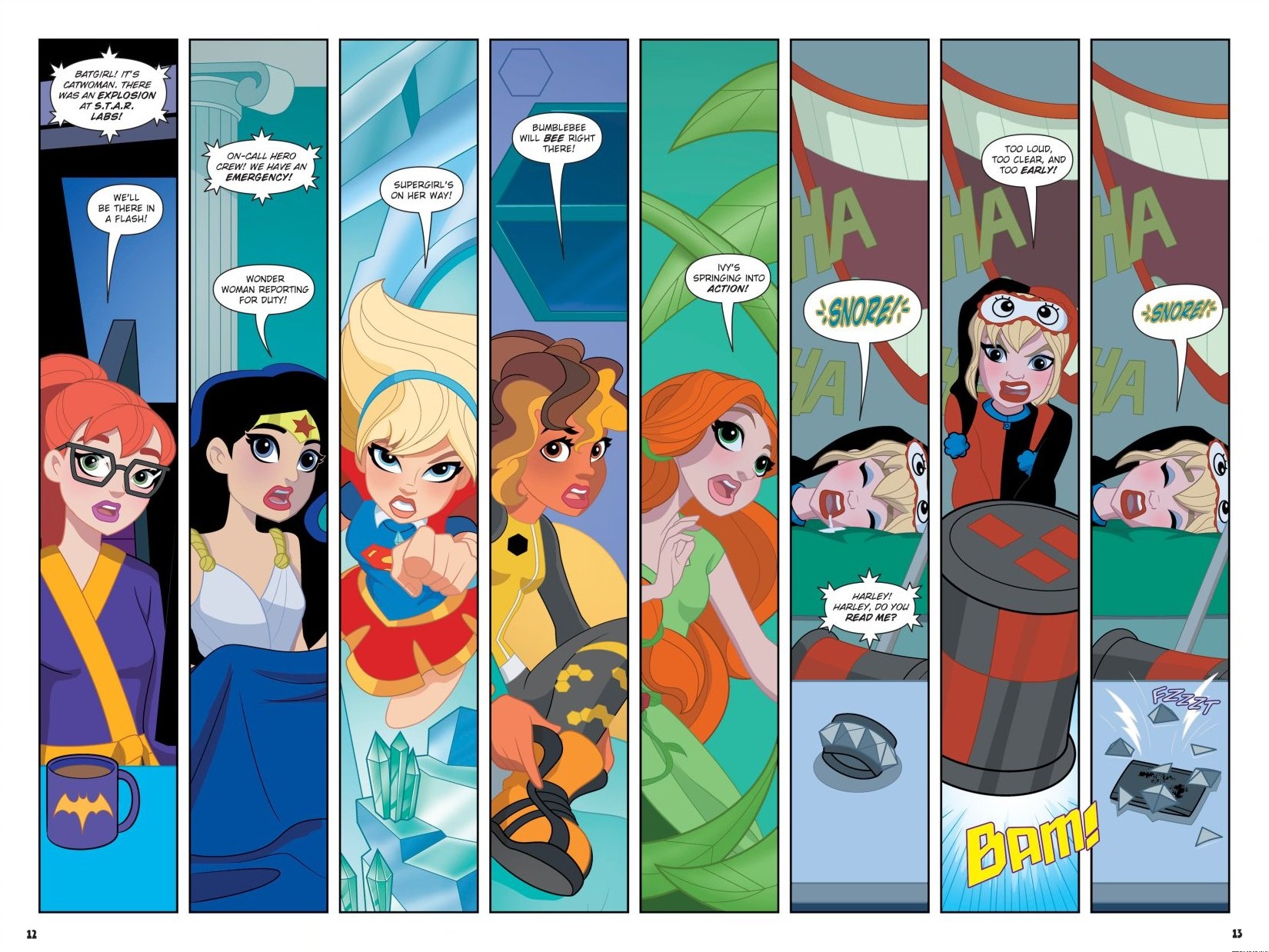 Read online DC Super Hero Girls: Date With Disaster comic -  Issue # TPB - 12