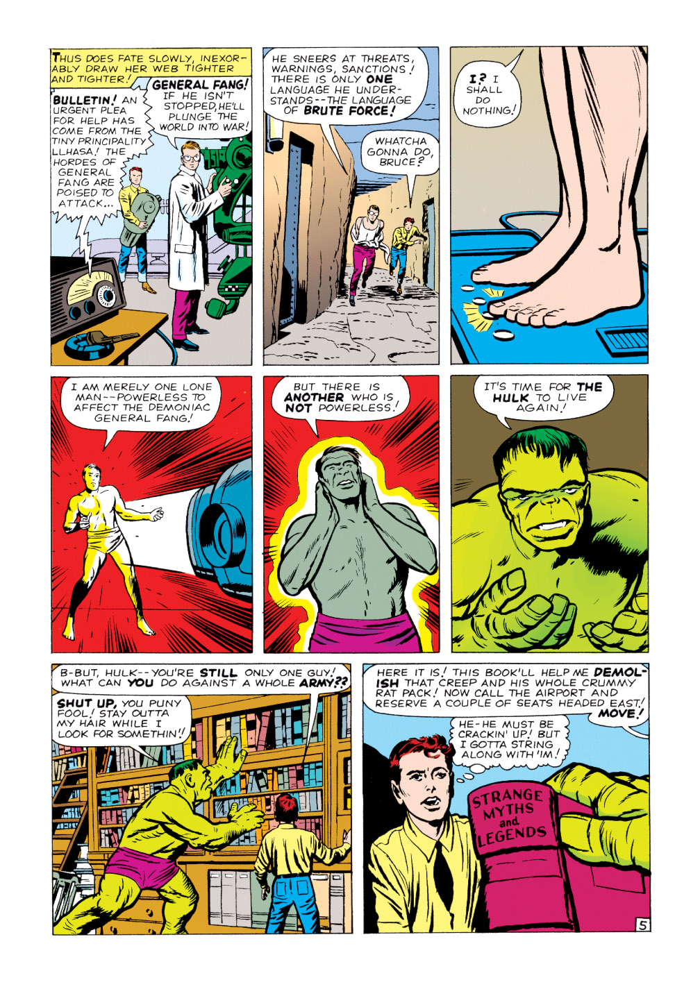 Read online Marvel Masterworks: The Incredible Hulk comic -  Issue # TPB 1 (Part 2) - 20
