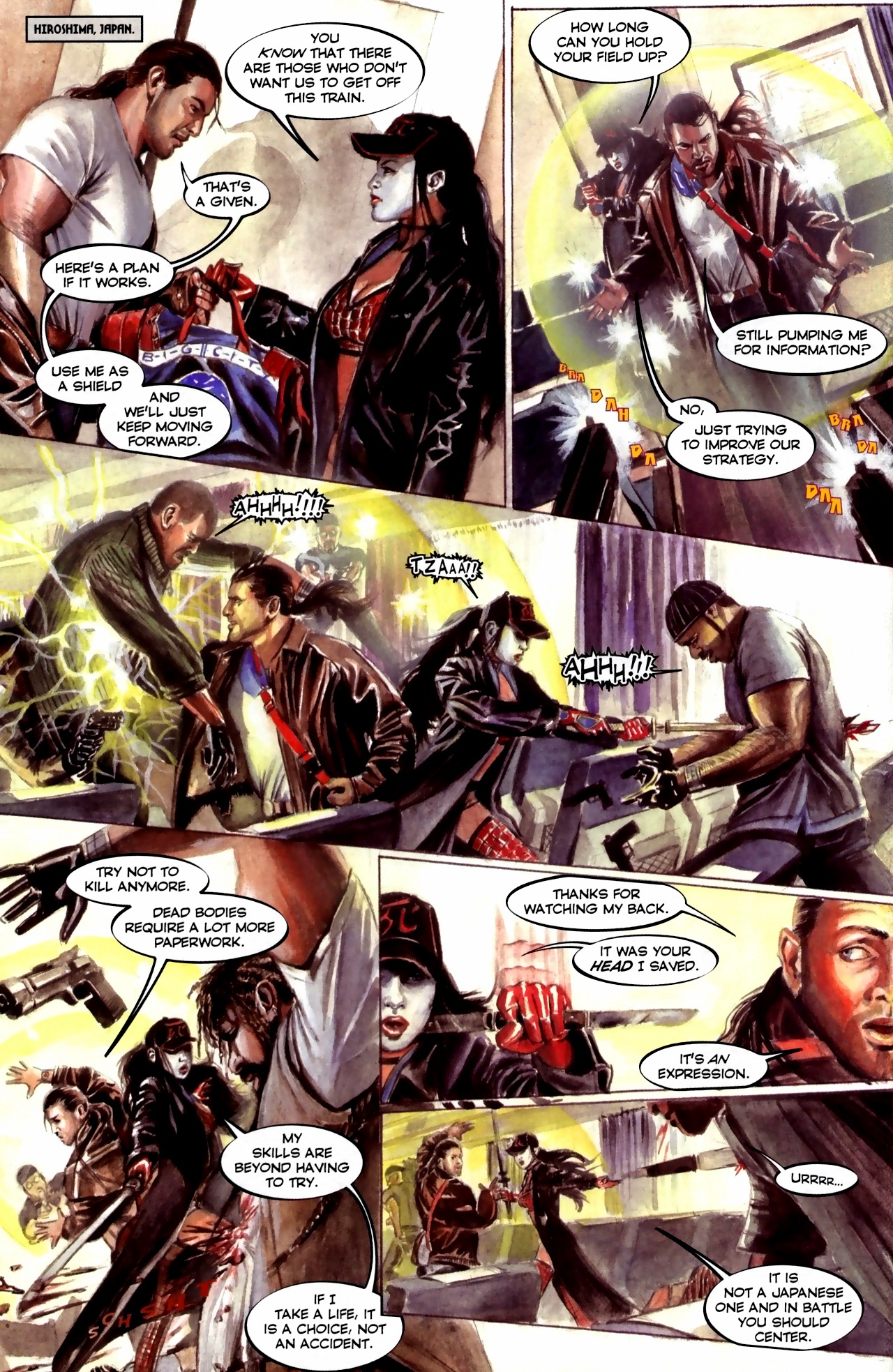 Read online Omega One comic -  Issue #2 - 21
