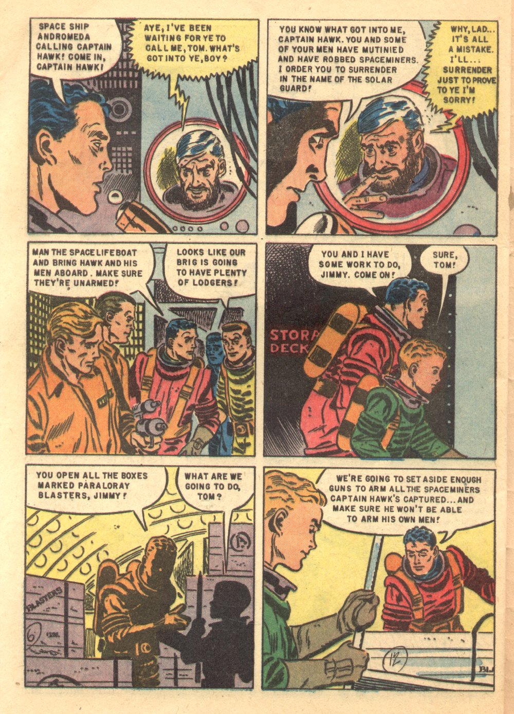 Read online Tom Corbett, Space Cadet comic -  Issue #10 - 32