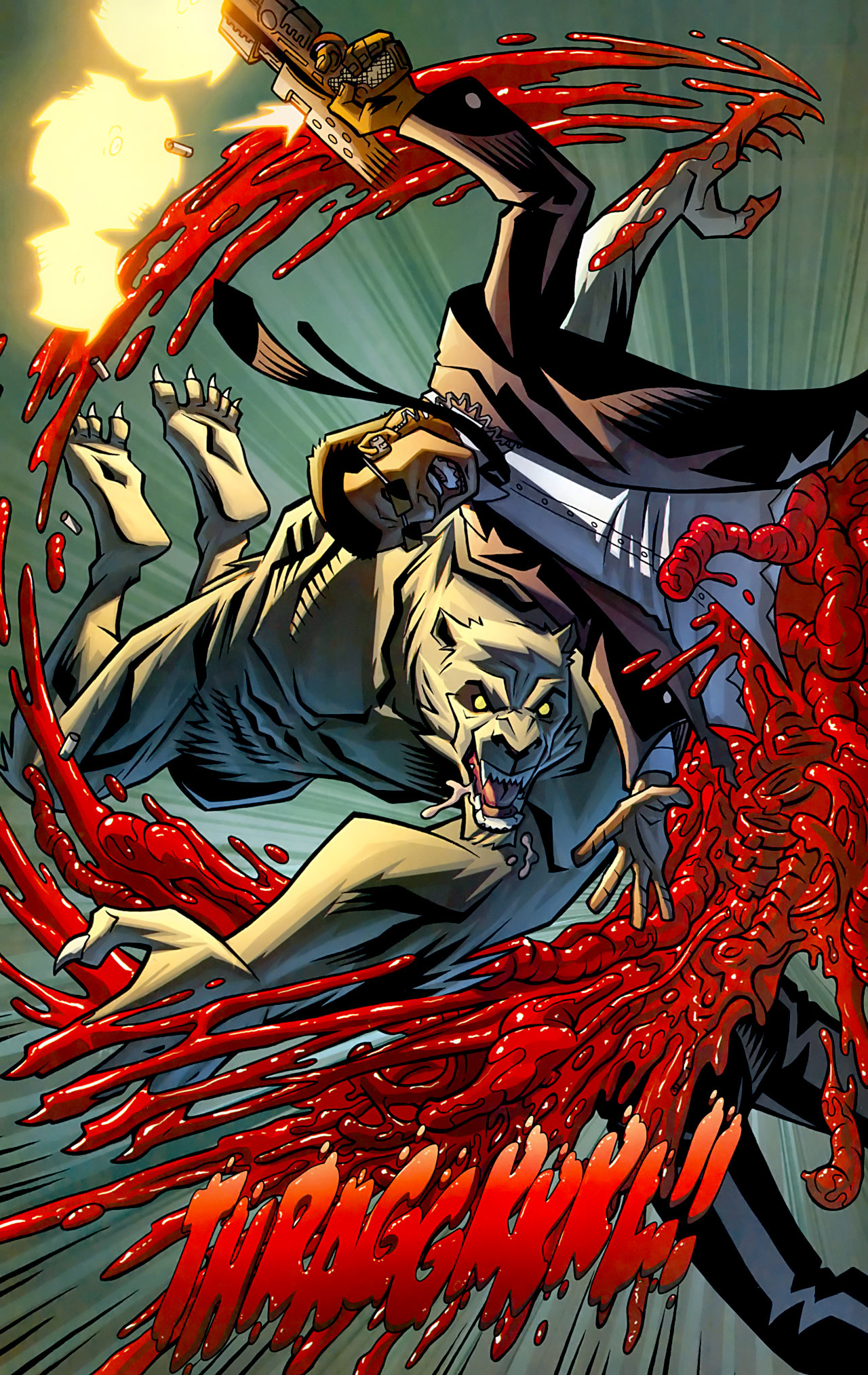 Read online The Astounding Wolf-Man comic -  Issue #9 - 13