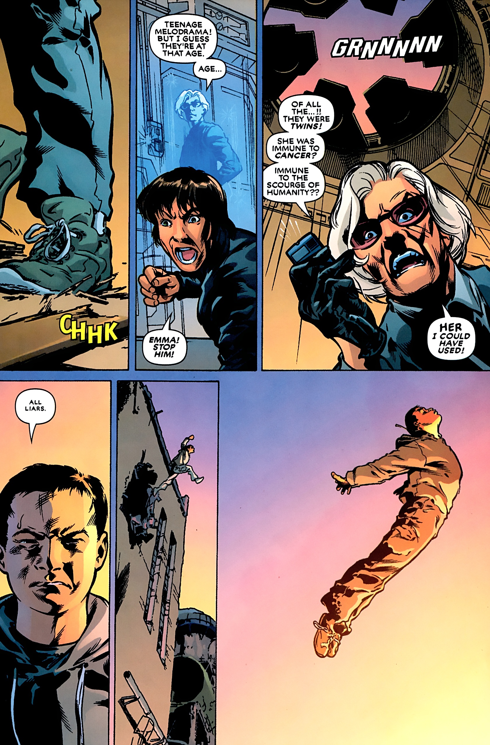 Read online Mutant X: Dangerous Decisions comic -  Issue # Full - 25