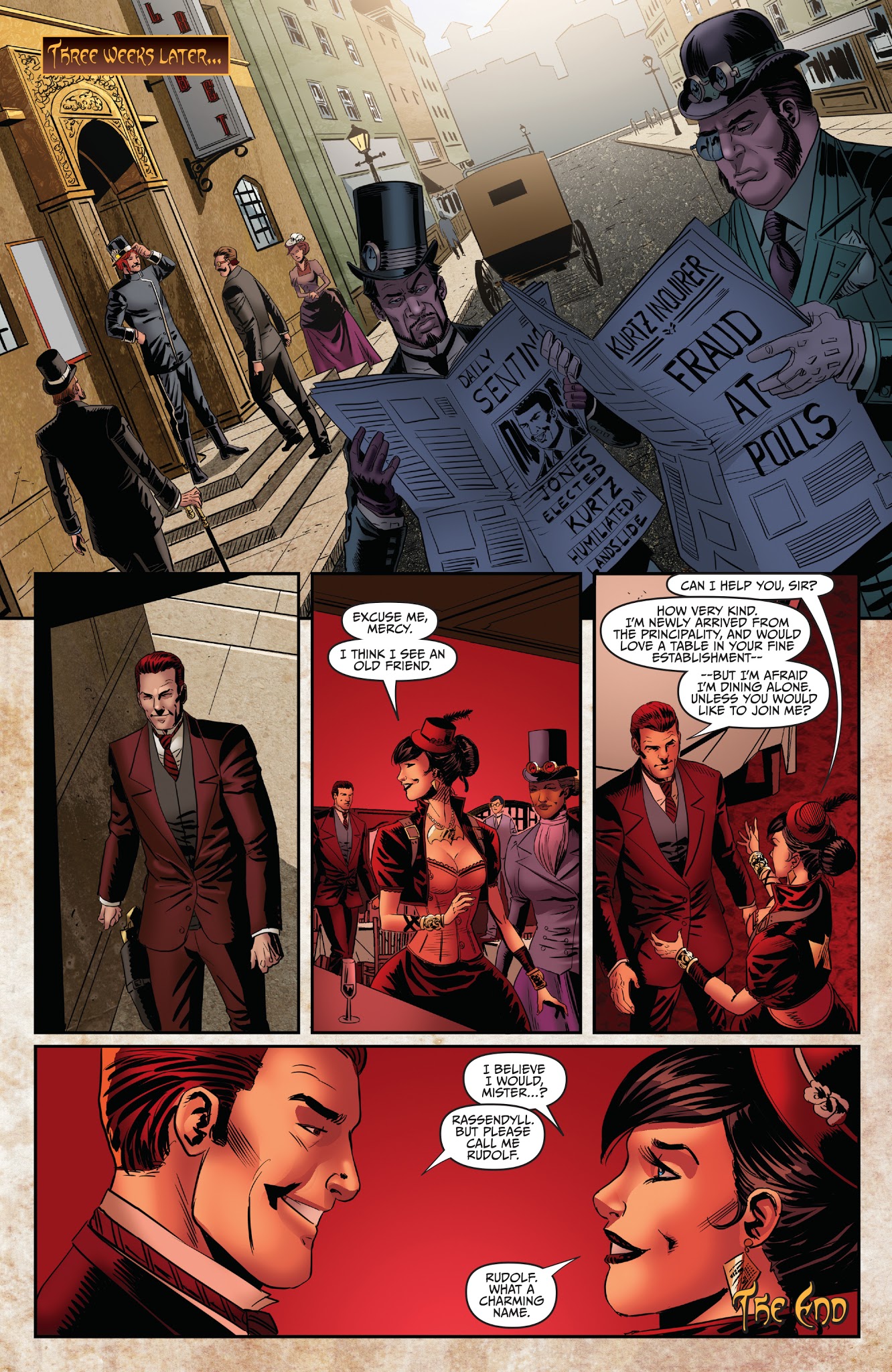 Read online Legenderry: Vampirella comic -  Issue # _TPB - 119