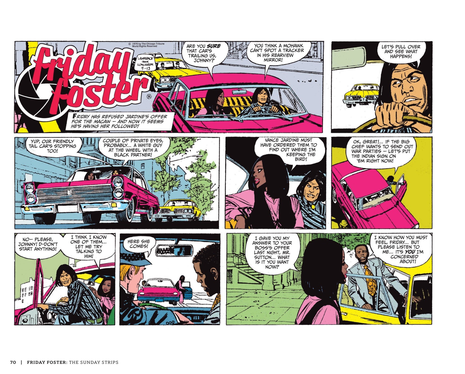 Read online Friday Foster: The Sunday Strips comic -  Issue # TPB (Part 1) - 71