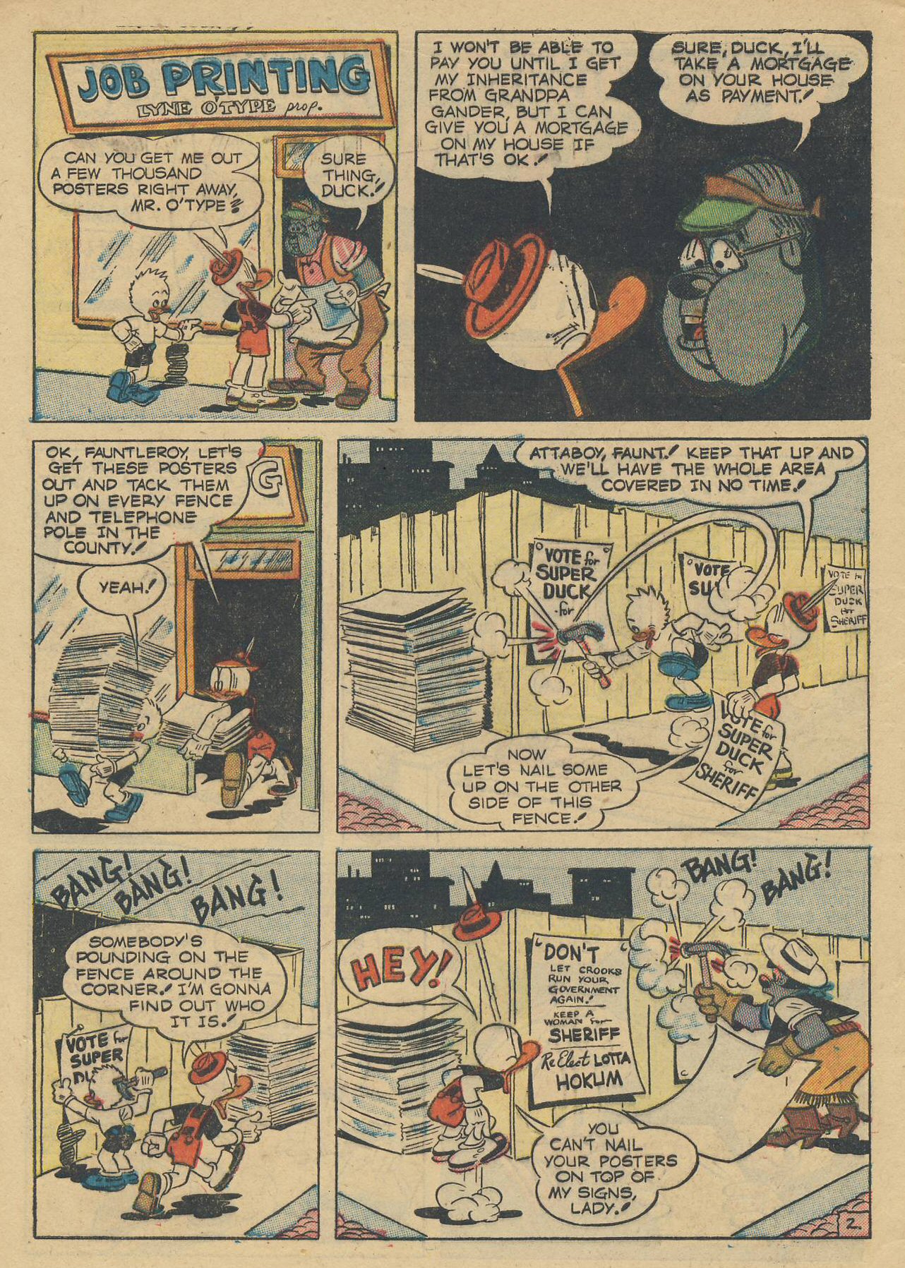 Read online Super Duck Comics comic -  Issue #49 - 4