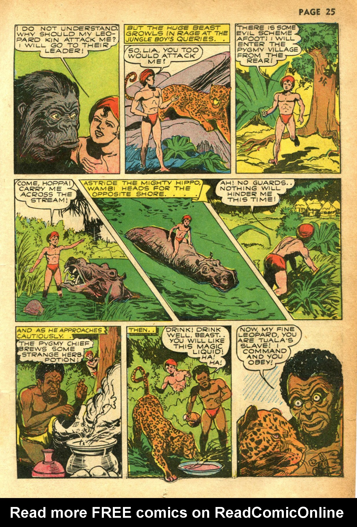 Read online Wambi Jungle Boy comic -  Issue #2 - 26