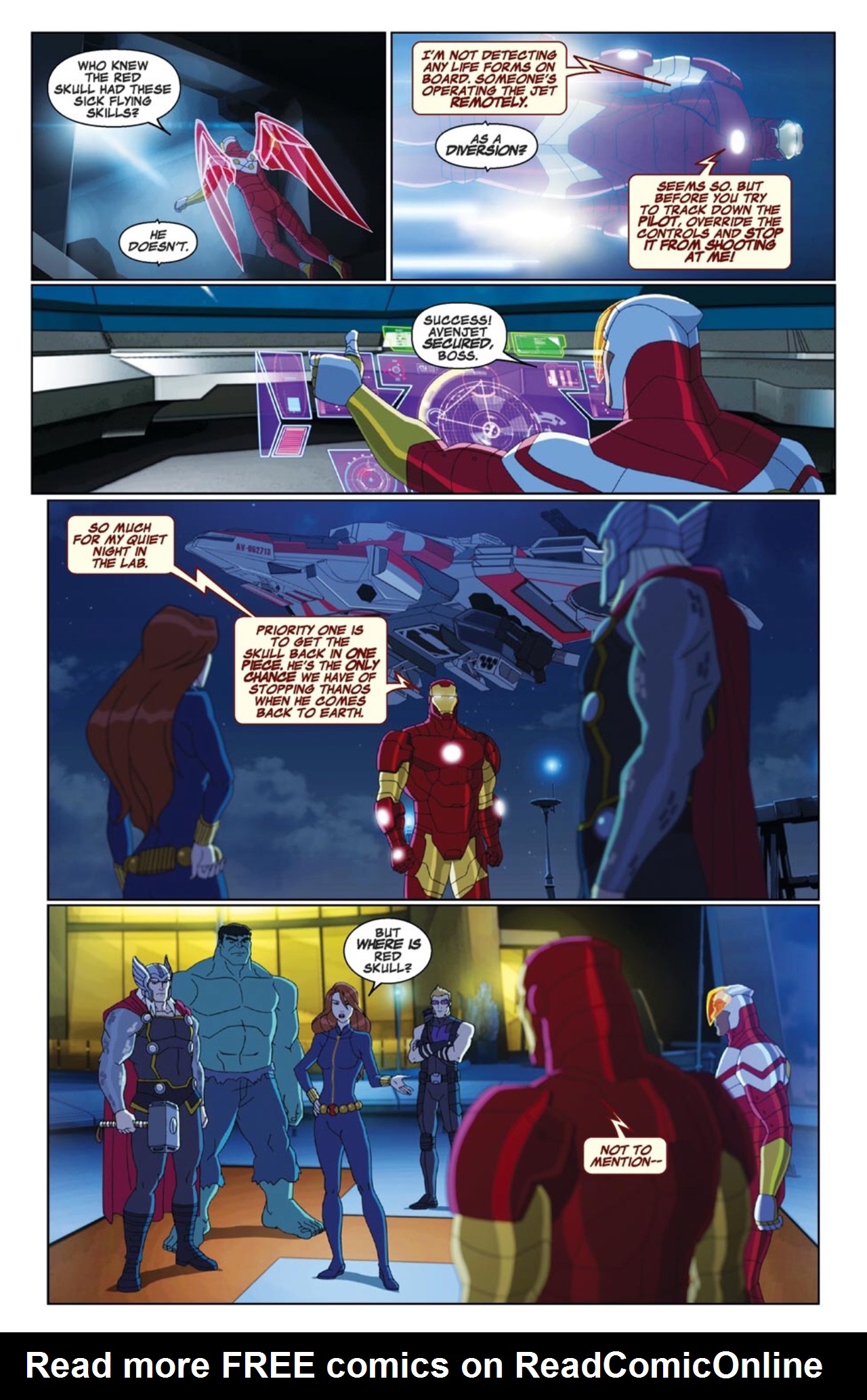 Read online Marvel Universe Avengers Assemble Season 2 comic -  Issue #4 - 10