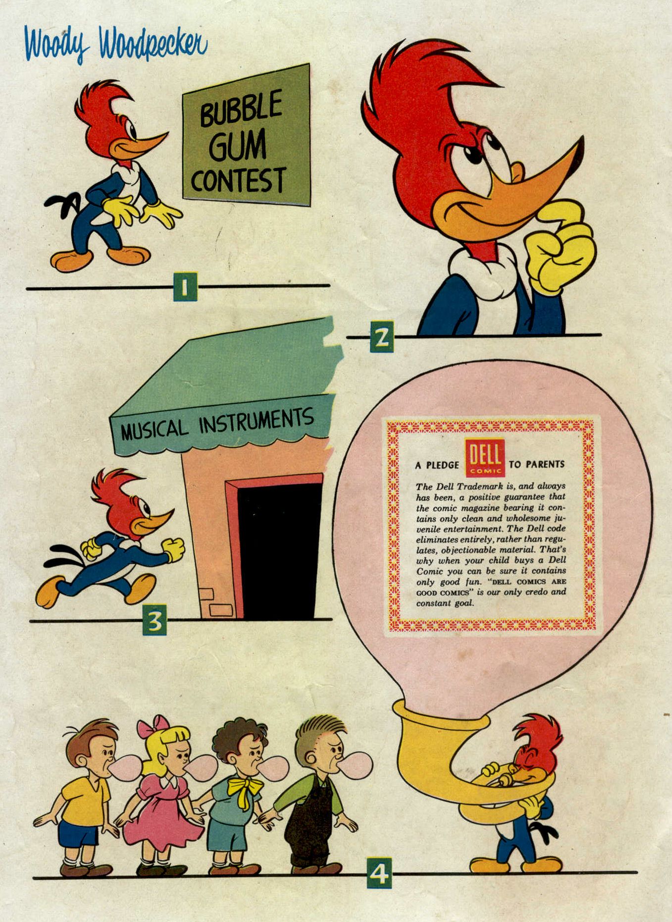 Read online Walter Lantz Woody Woodpecker (1952) comic -  Issue #32 - 36