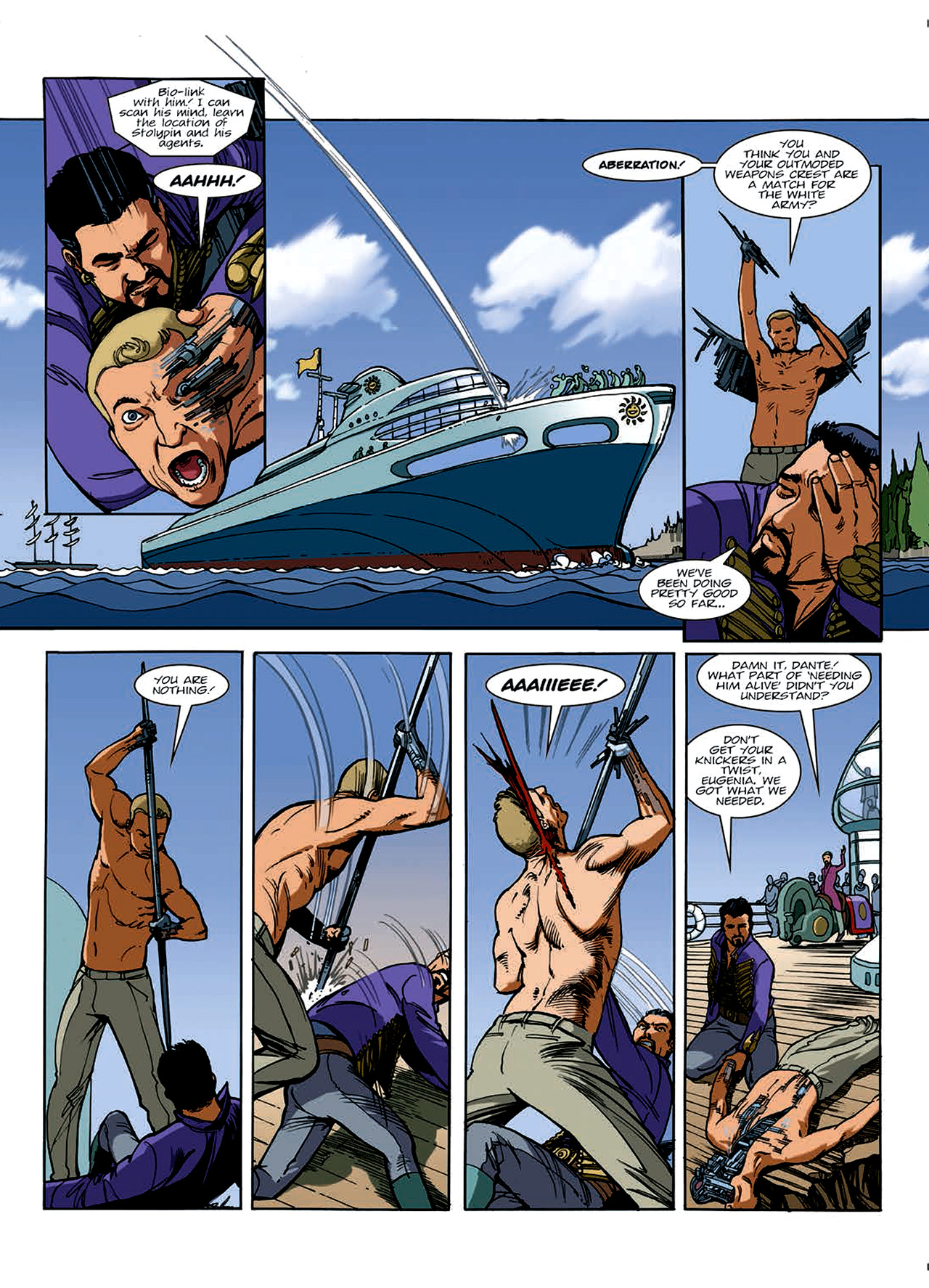 Read online Nikolai Dante comic -  Issue # TPB 7 - 145