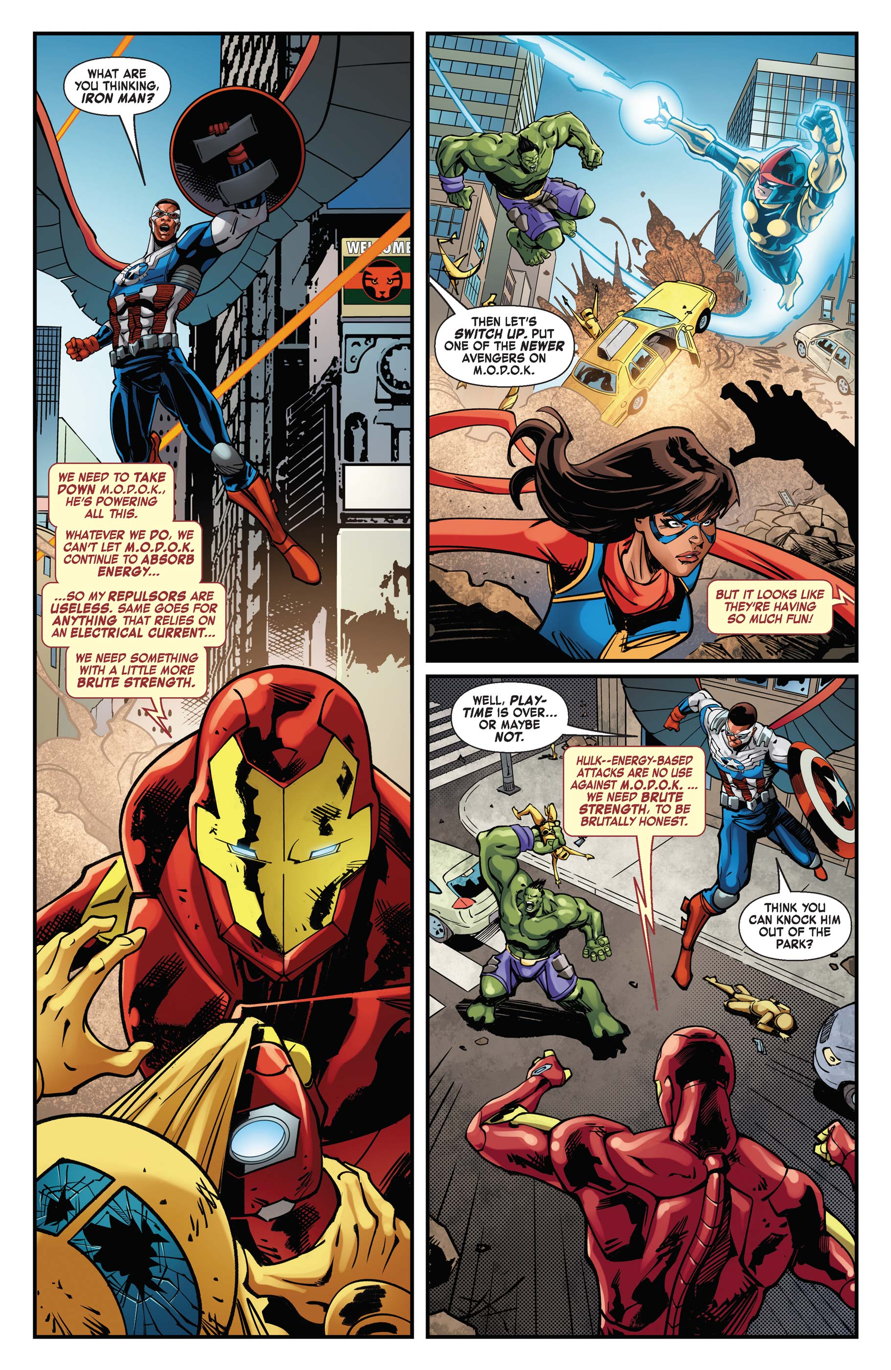 Read online Avengers Featuring Hulk & Nova comic -  Issue #4 - 5