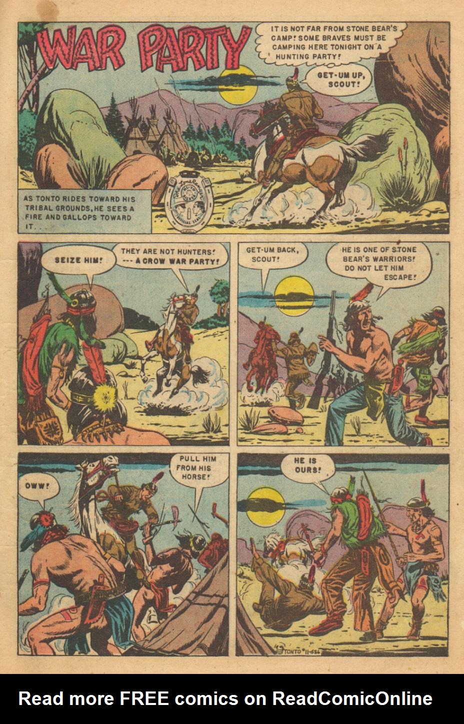 Read online Lone Ranger's Companion Tonto comic -  Issue #11 - 3