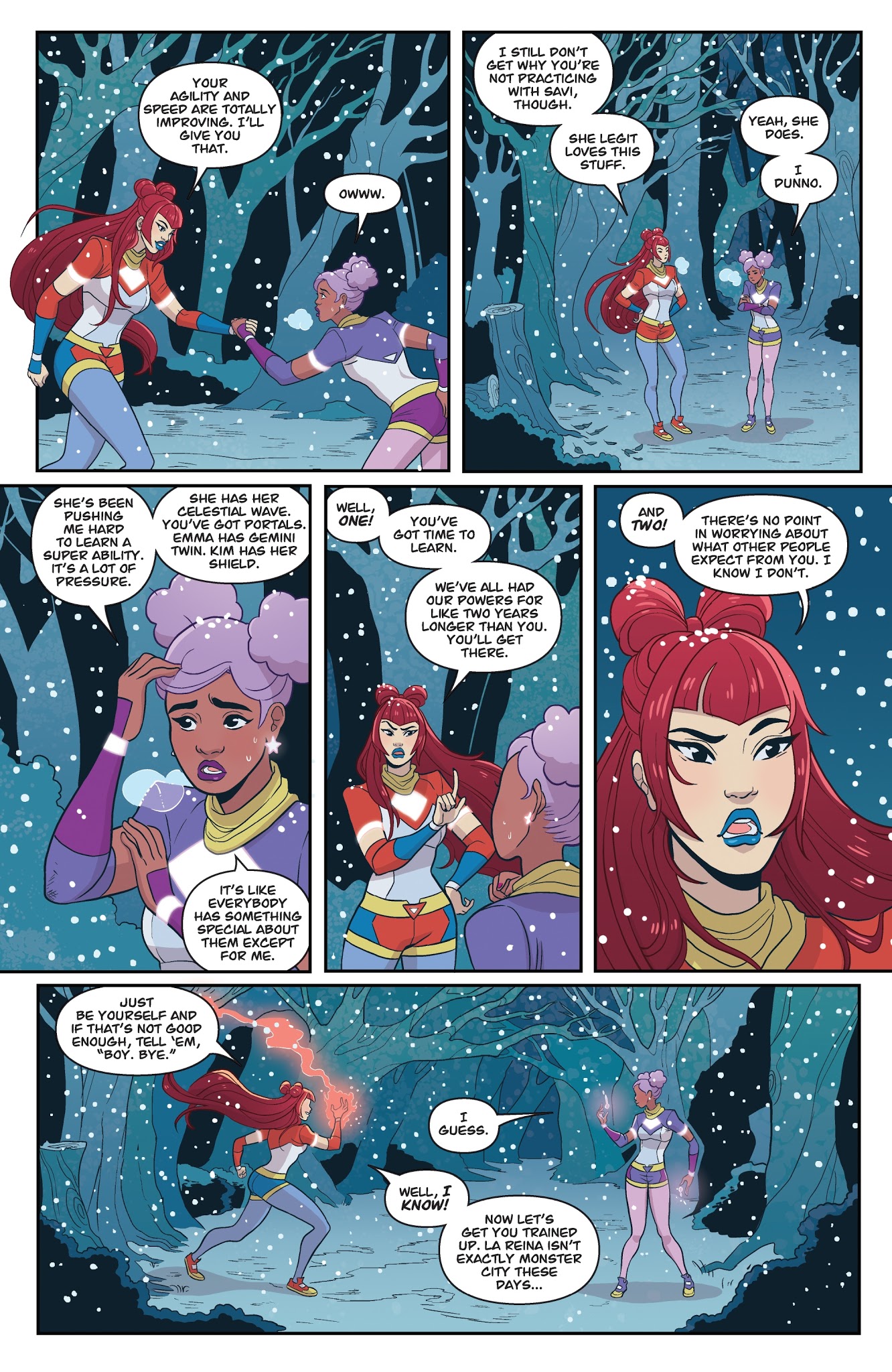Read online Zodiac Starforce: Cries of the Fire Prince comic -  Issue #1 - 6