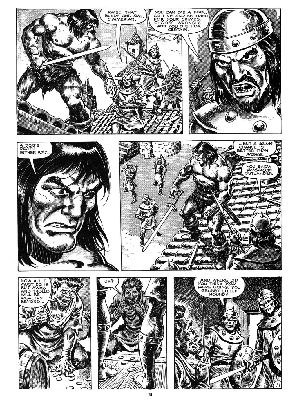 Read online The Savage Sword Of Conan comic -  Issue #164 - 13