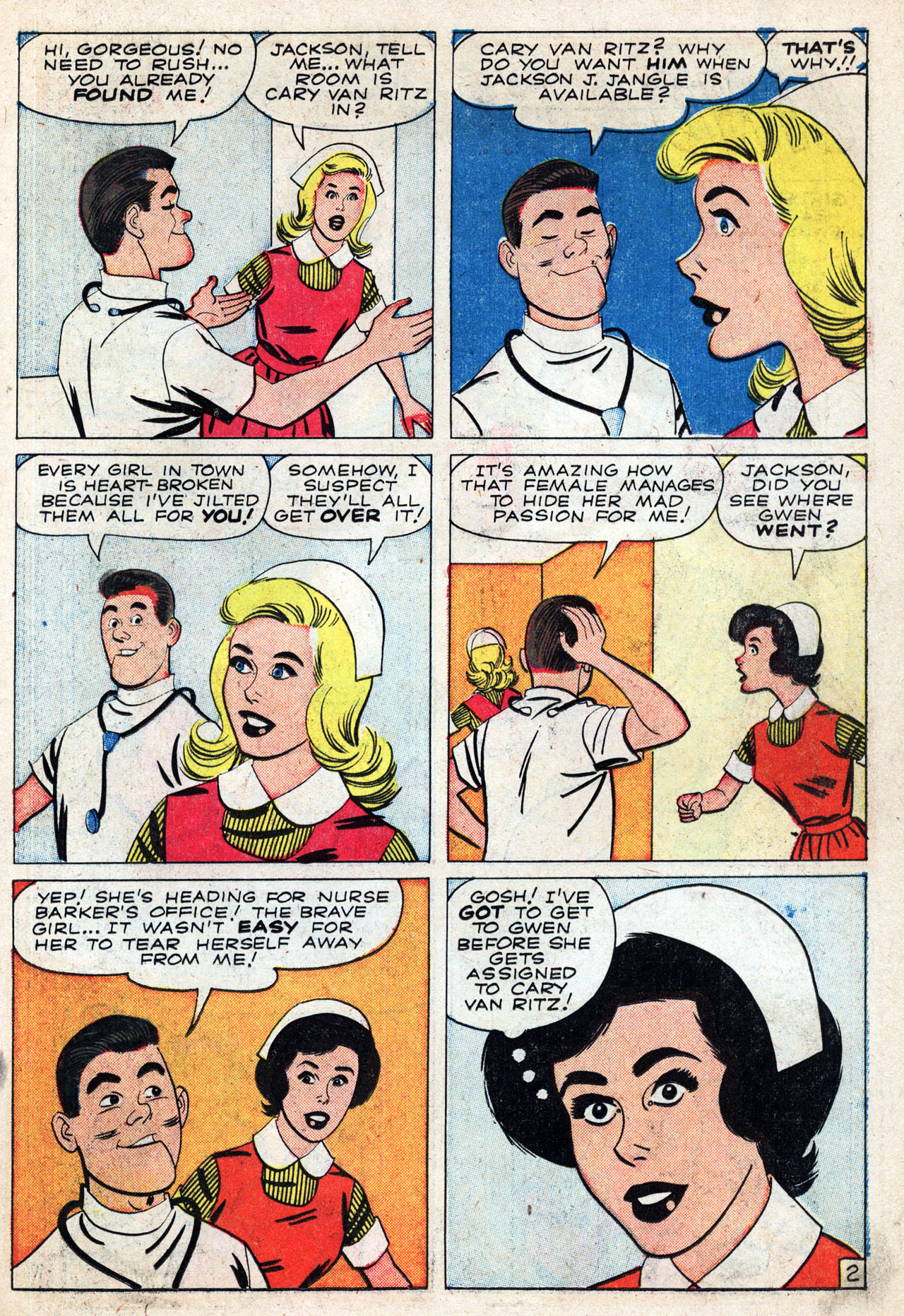 Read online Linda Carter, Student Nurse comic -  Issue #1 - 11