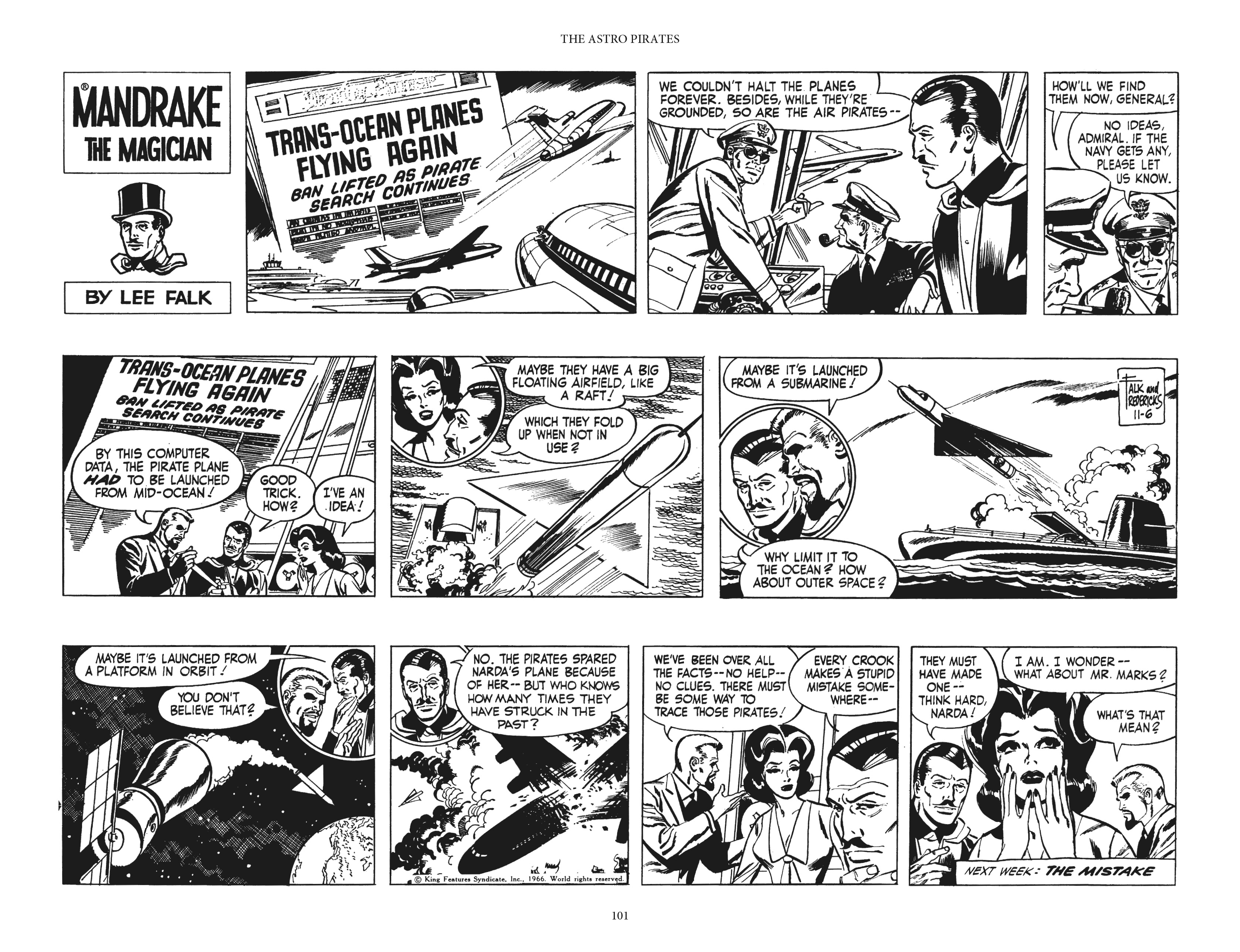 Read online Mandrake the Magician: The Fred Fredricks Sundays comic -  Issue # TPB (Part 2) - 2