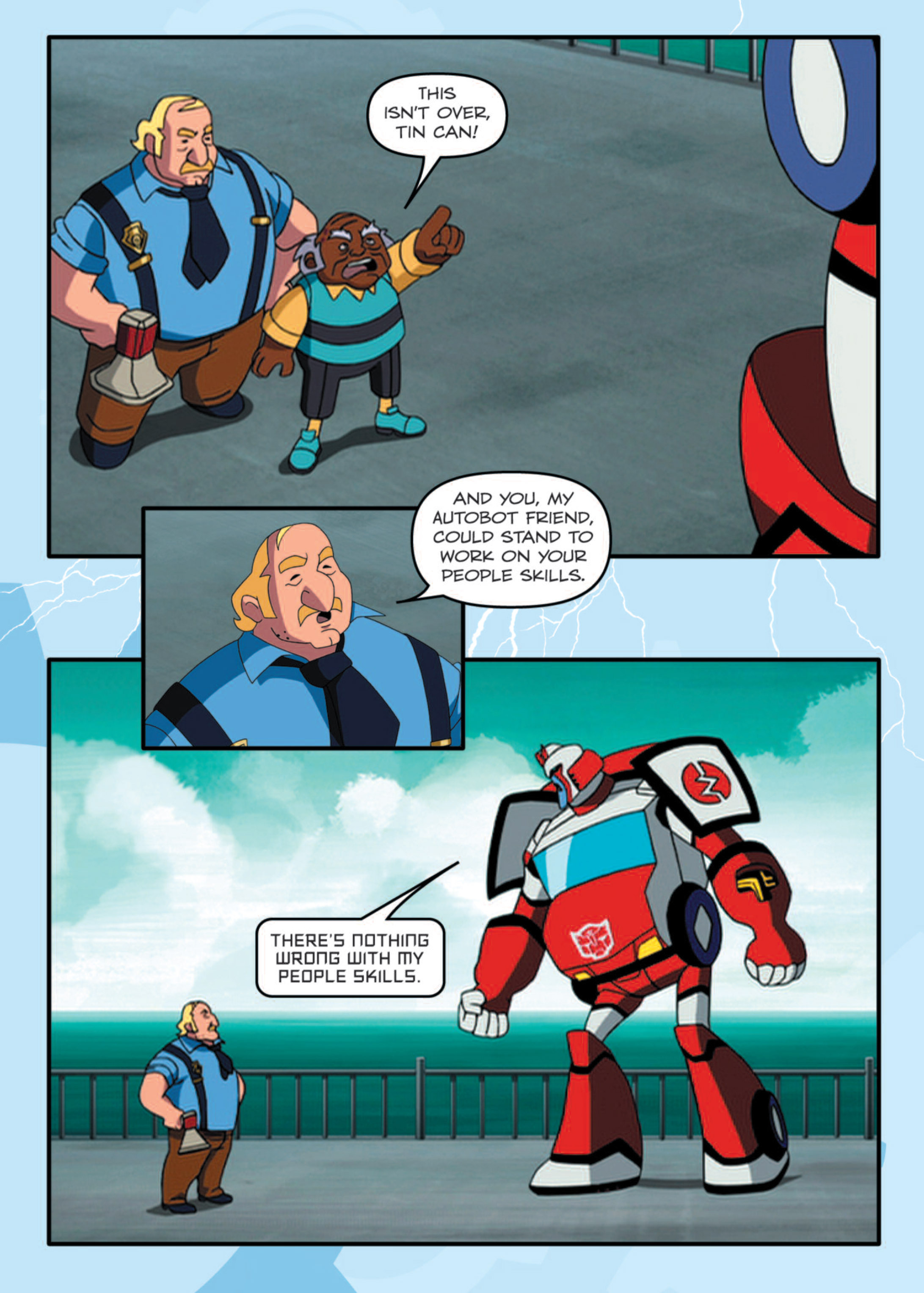 Read online Transformers Animated comic -  Issue #9 - 24